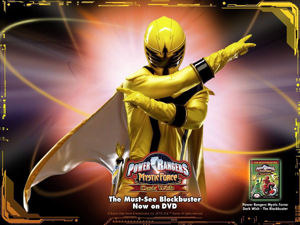 Yellow Mystic Ranger Prmf Wallpaper .teahub.io