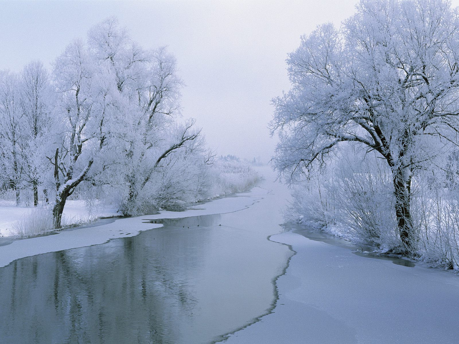 Free download Winter Ice Lake Scenes Desktop Wallpapers [1600x1200] for your Desktop, Mobile & Tablet
