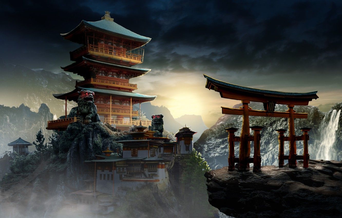 Chinese Temple Wallpapers - Wallpaper Cave