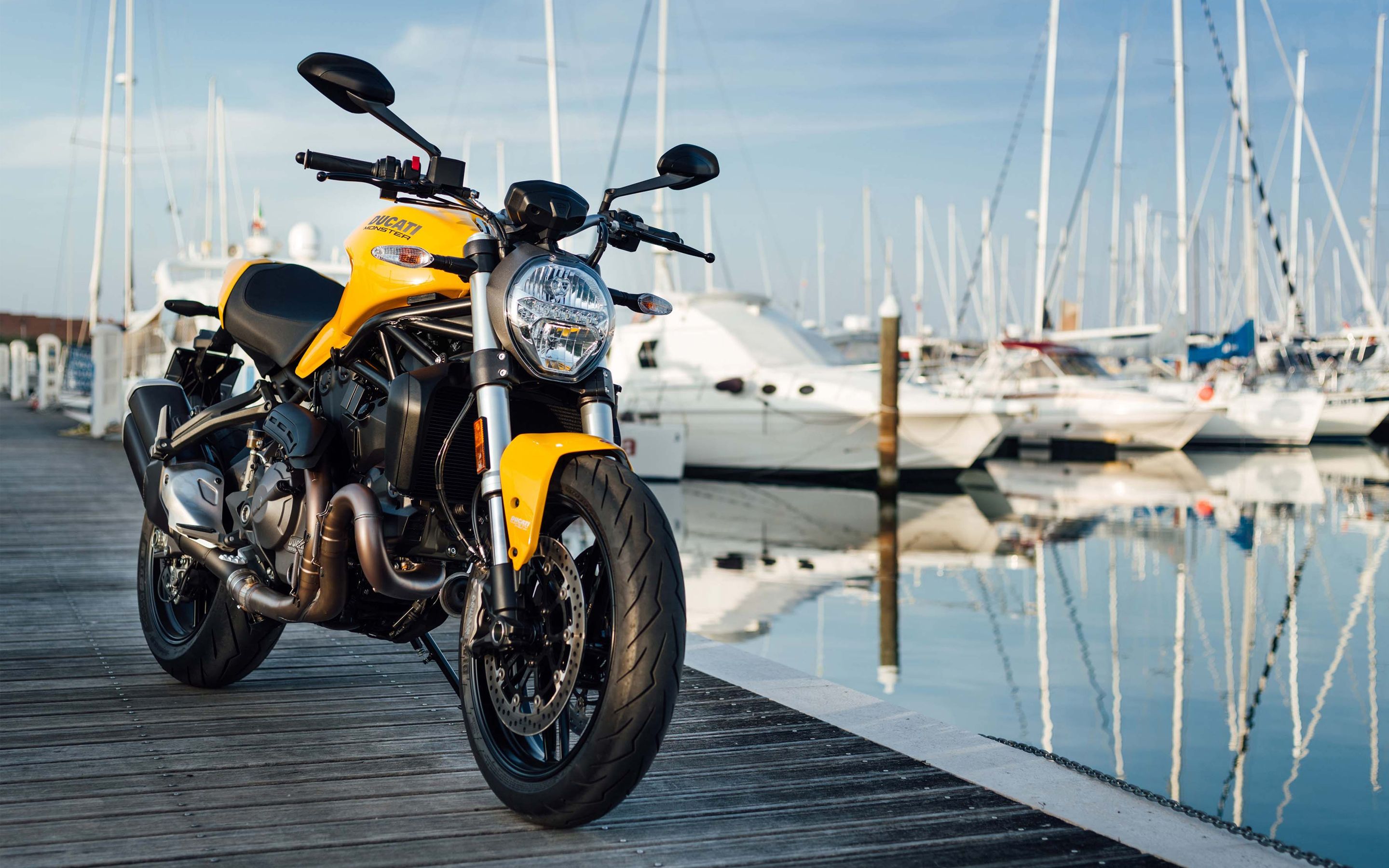 Ducati Monster 821 2018 4K Wallpaper .hdwallpaper.in
