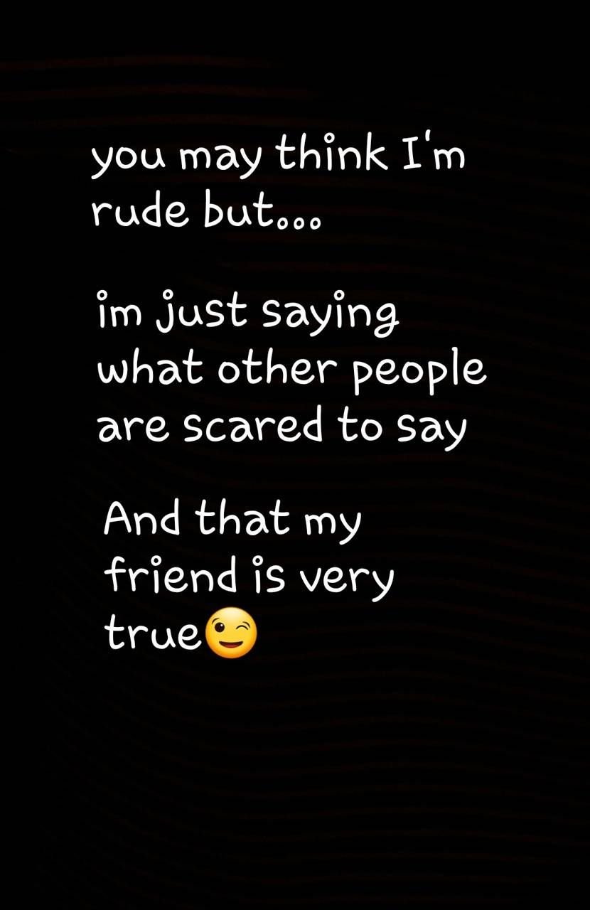 People Being Rude Quotes