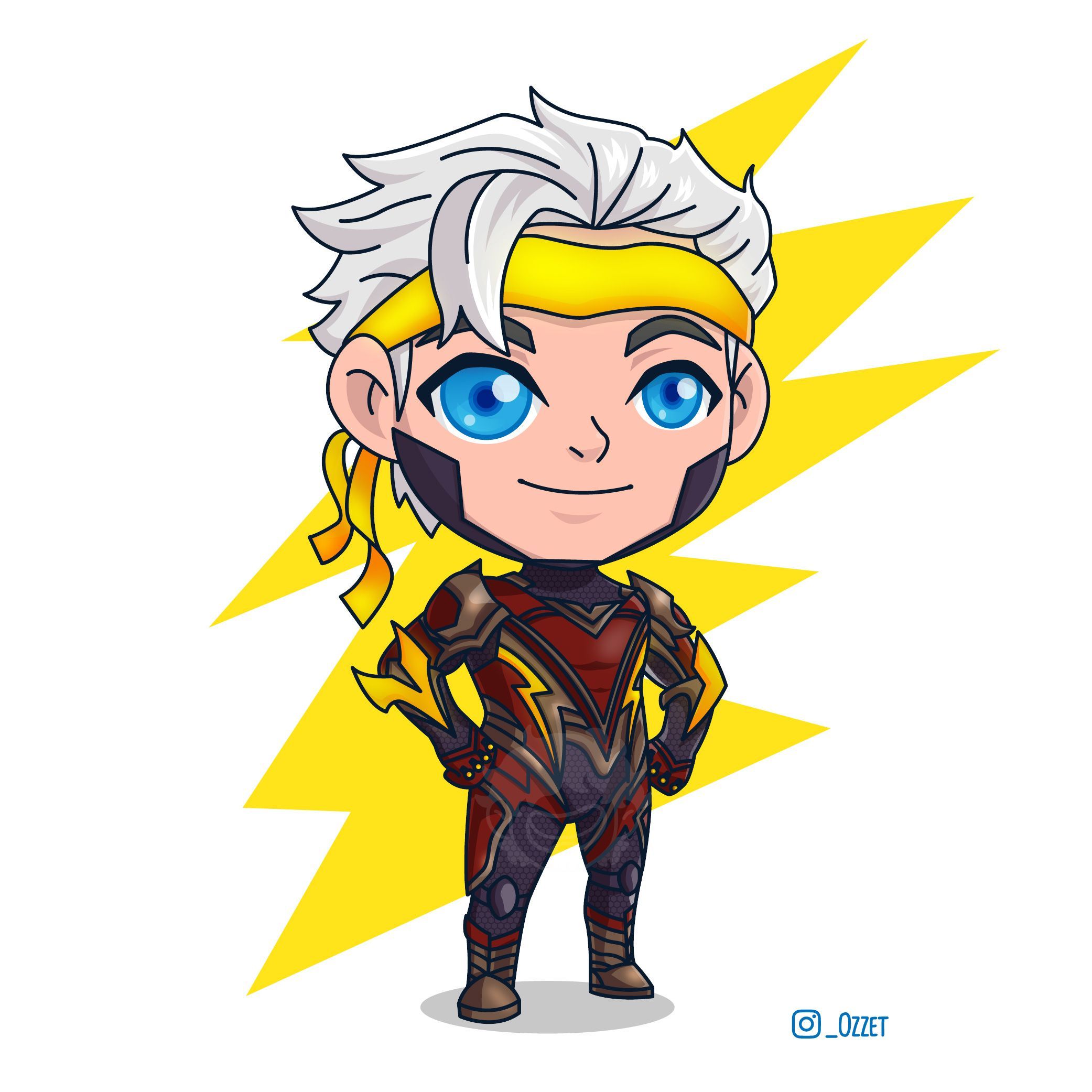 Fanart Chou, Thunderfist #digitalart .id.com