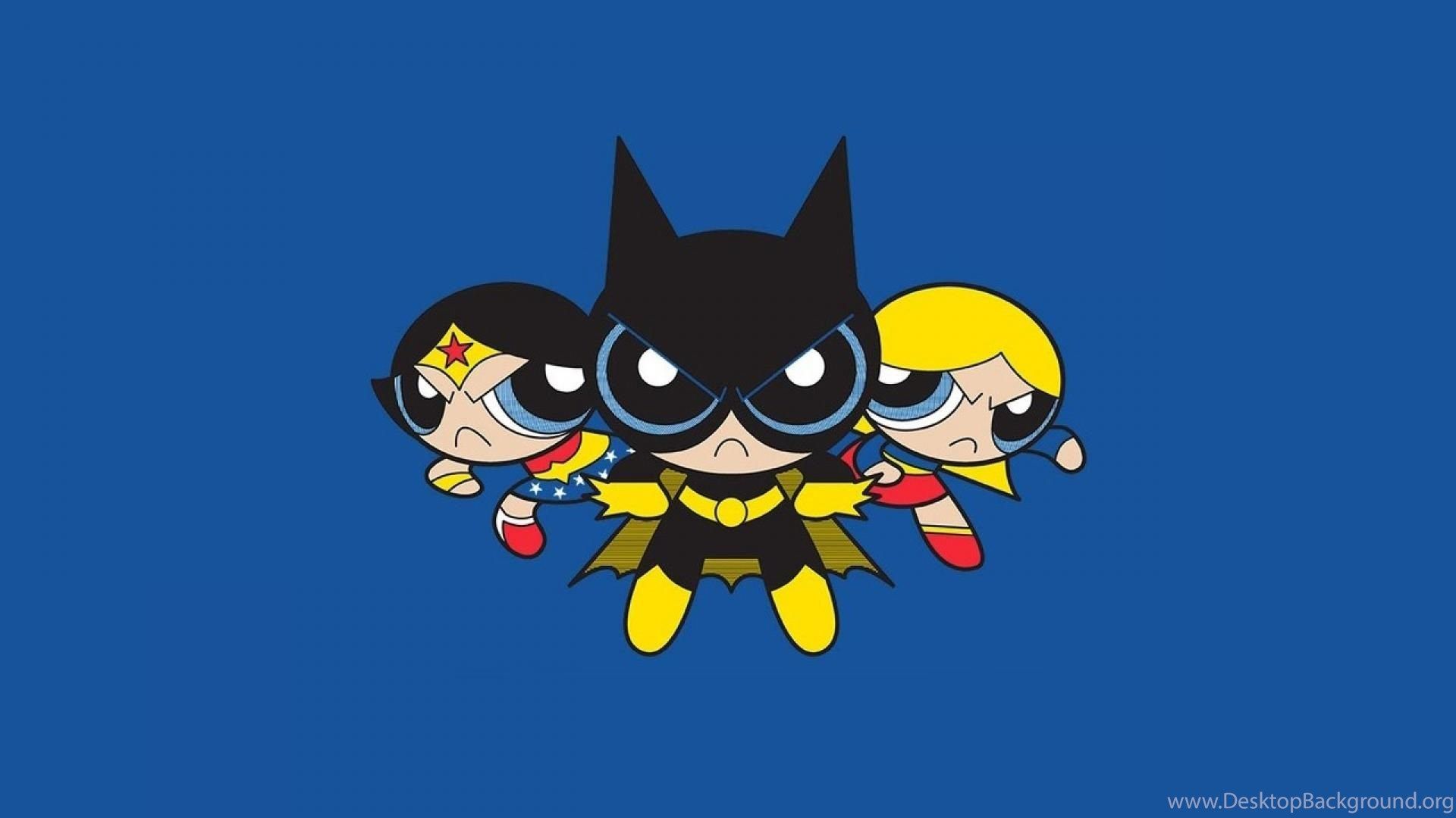 Dc Powerpuff Girls Batgirl Supergirl .desktopbackground.org