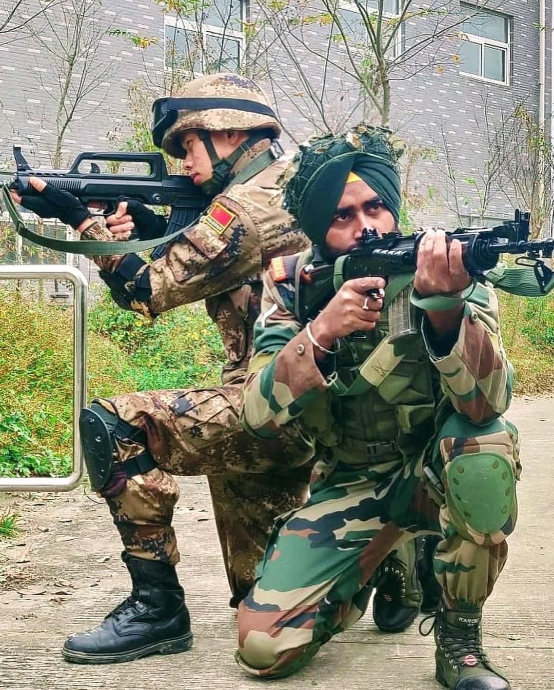Ex Hand In Hand Indian Troops And Chinese Army. Army Ranks, Indian Army Special Forces, Indian Army