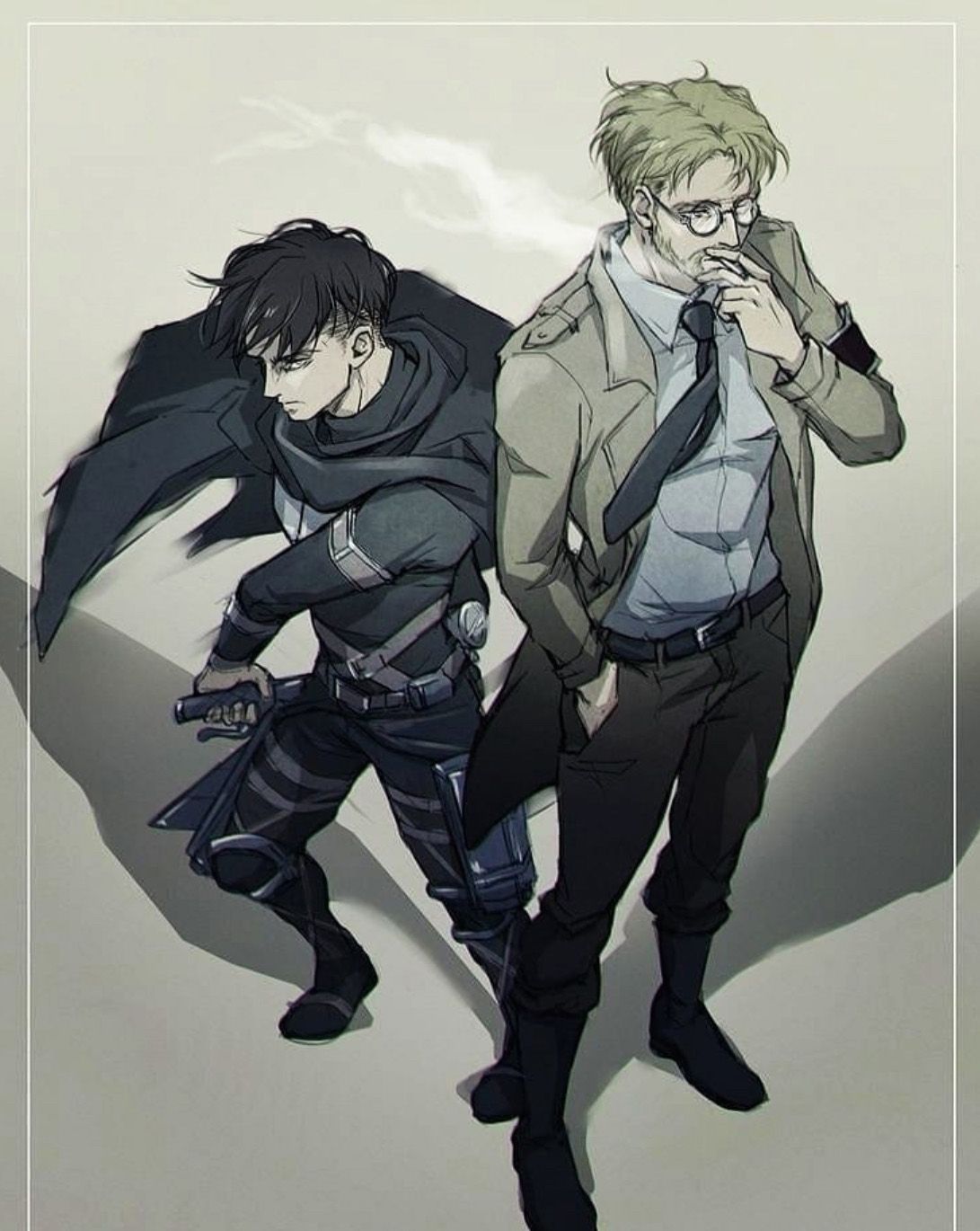 Levi Ackerman and Zeke Jaeger. Attack .com