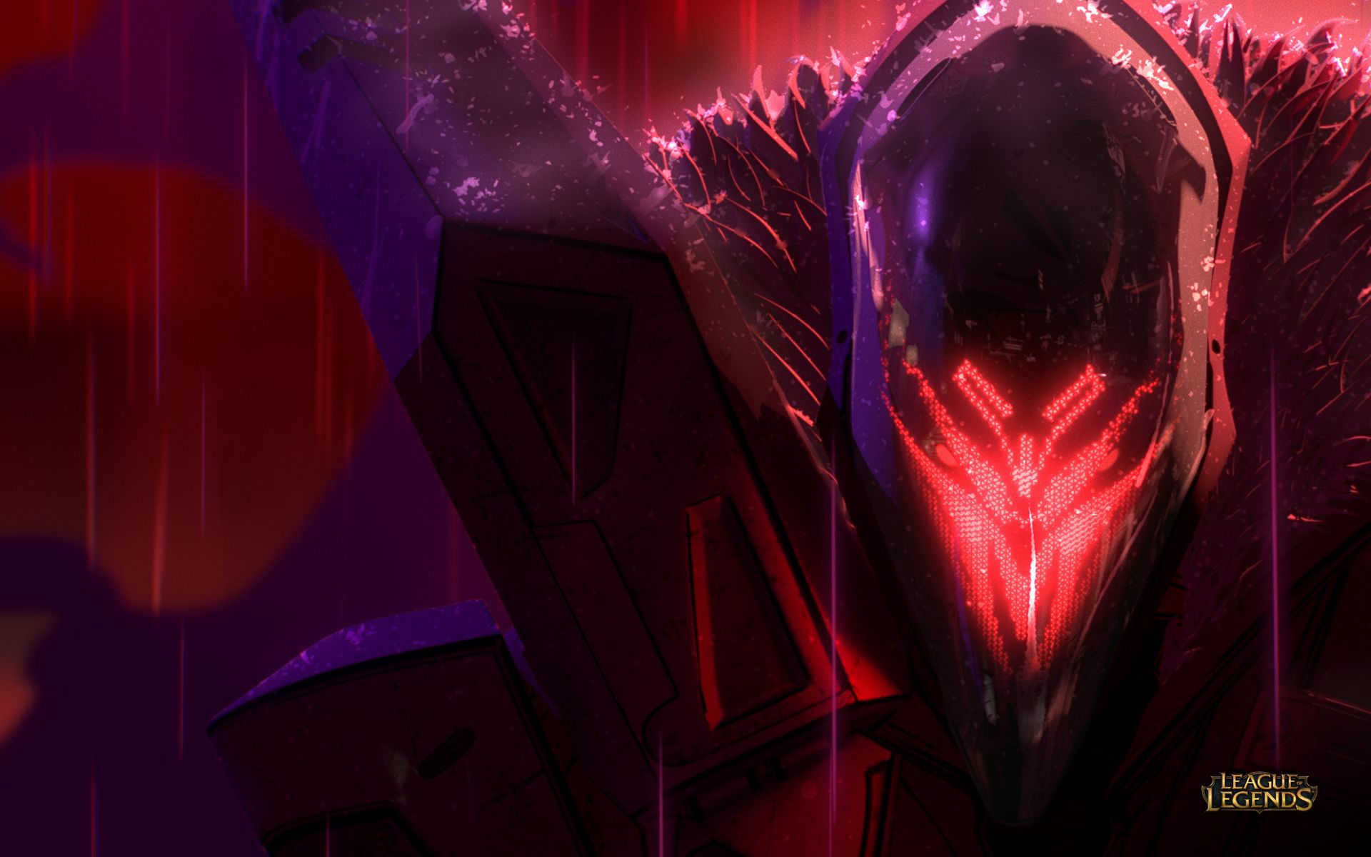 Dark Cosmic Jhin, Splash Art .mocah.org