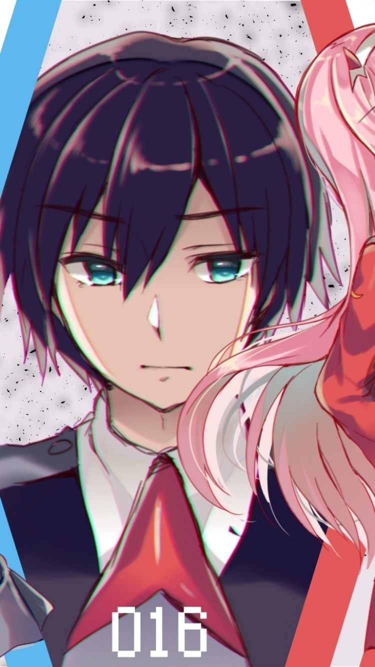 Ichigo, Hiro Wallpaper for iPhone .wallpapermaiden.com