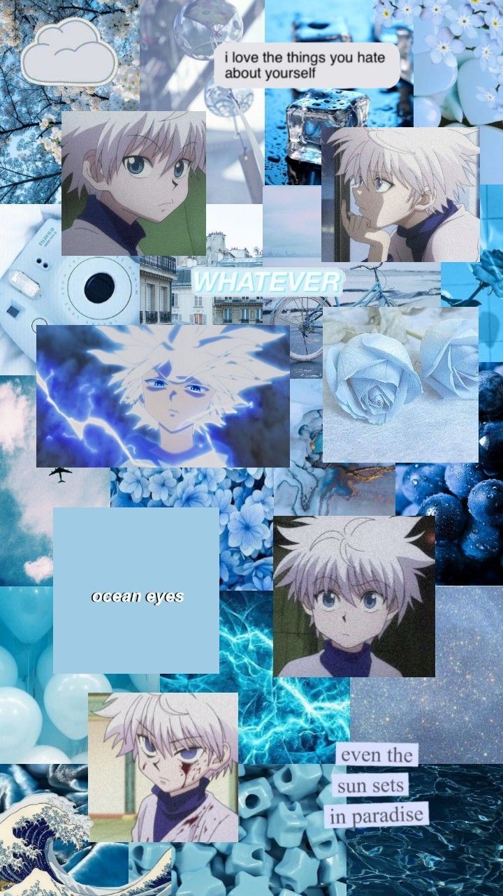 Blue Aesthetic Anime Wallpapers Killua