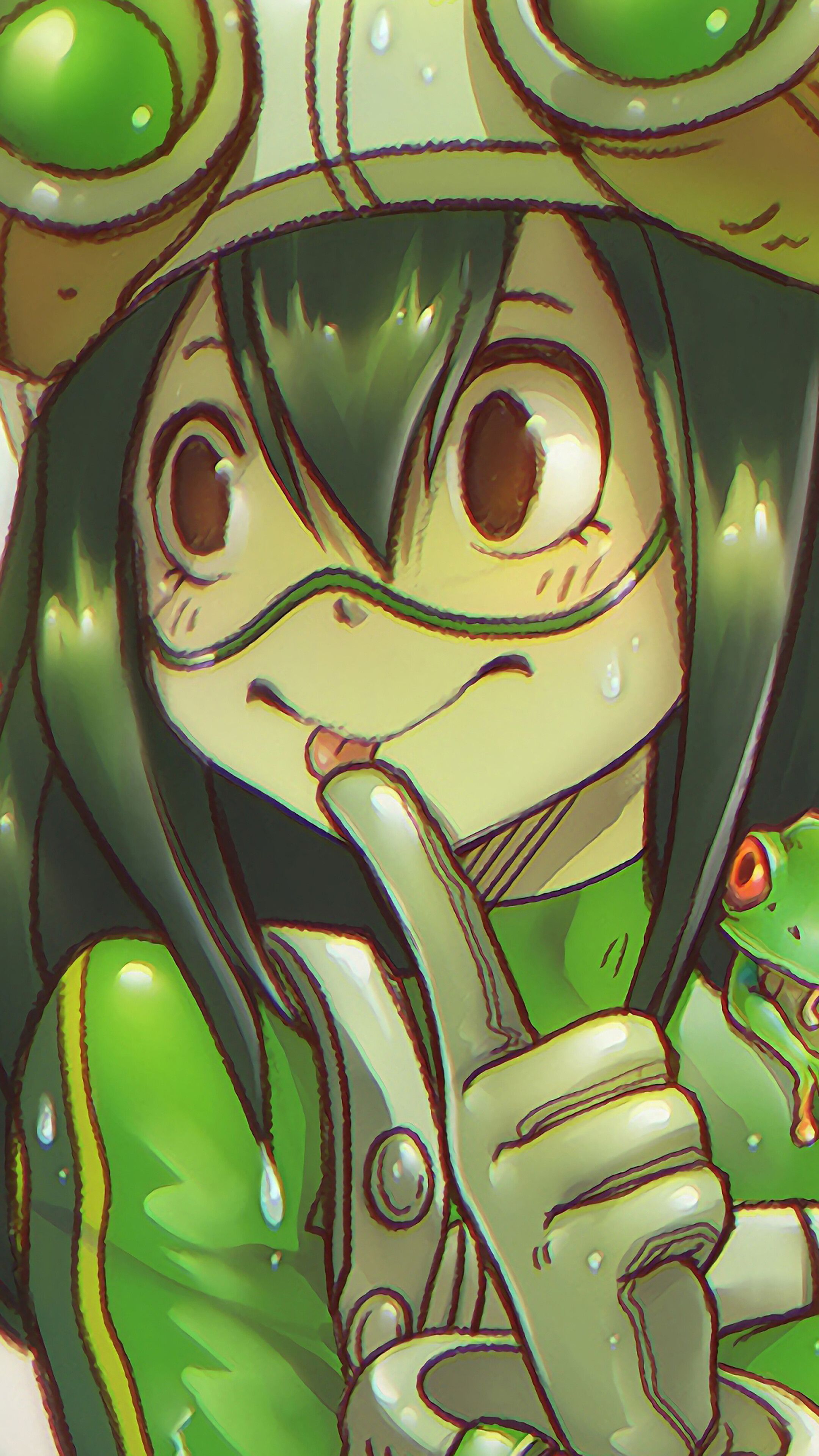 Tsuyu Asui iPhone Wallpapers - Wallpaper Cave