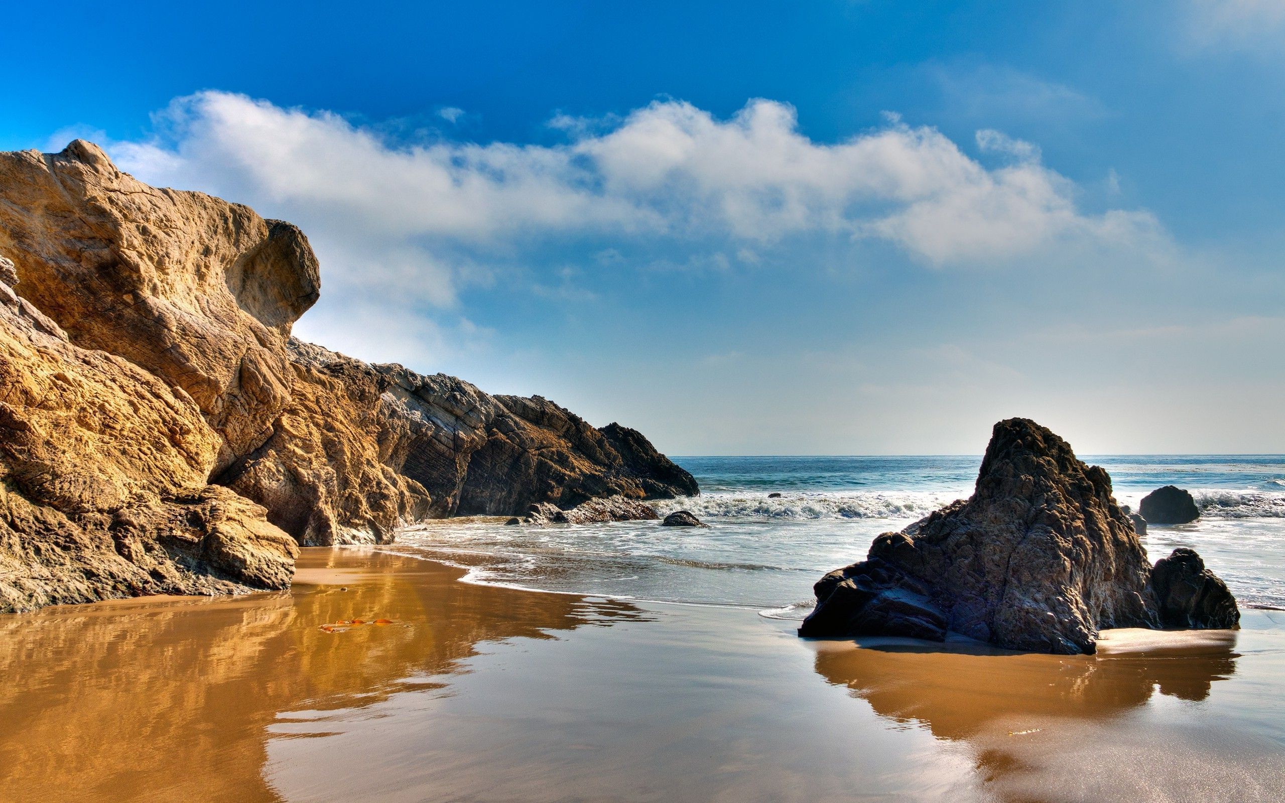 Rocks On Malibu Beach. Malibu beaches .com
