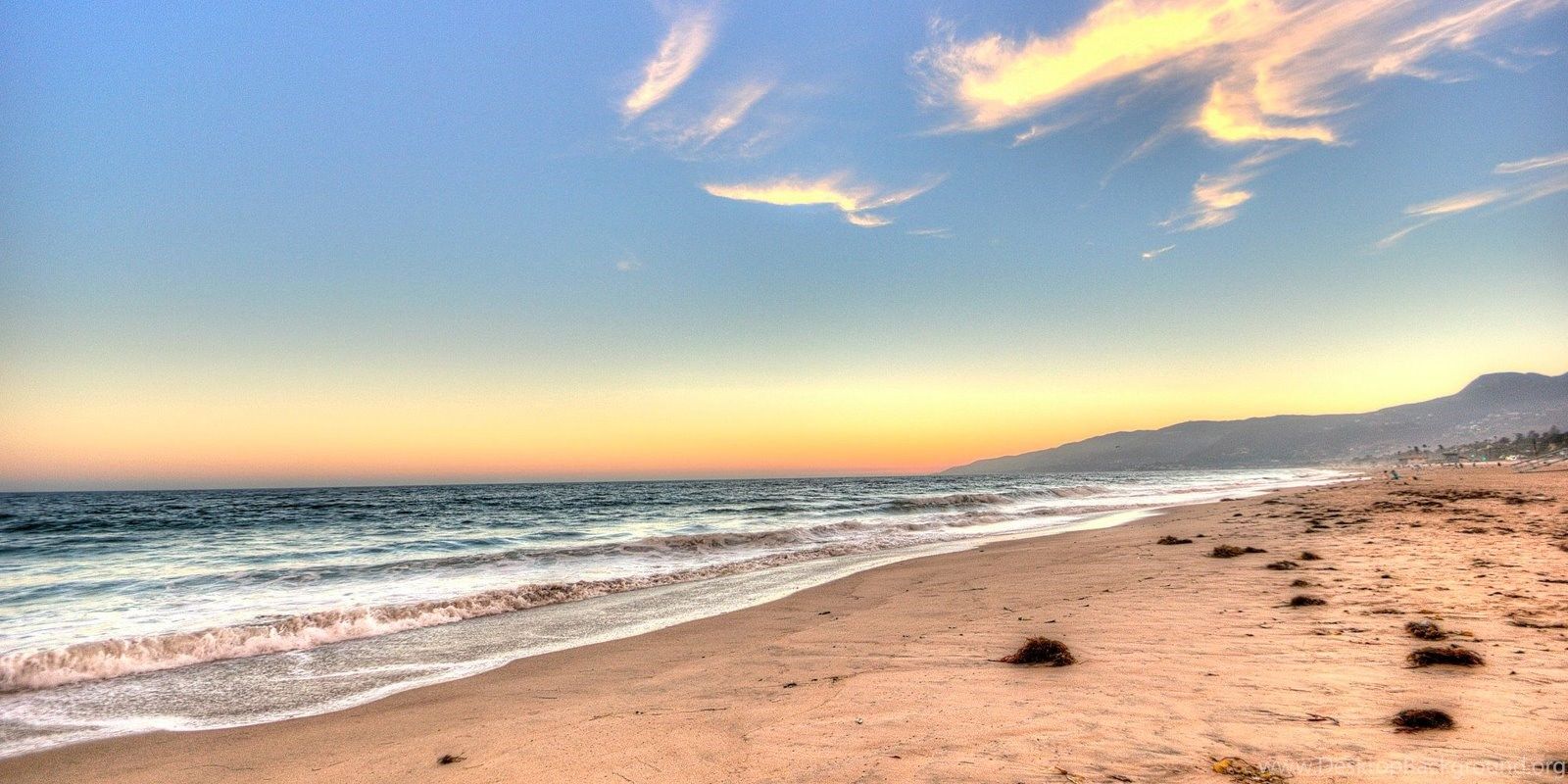 Malibu Beach HD Wallpaper Desktop .desktopbackground.org