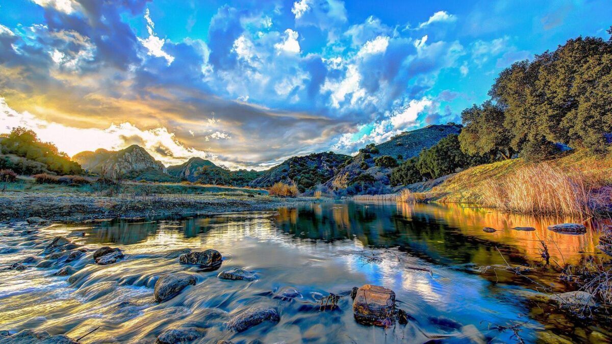 Malibu Canyon HDr HD Desktop Background .thewallpaper.co