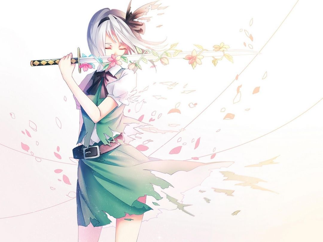Anime Girl With Sword Girl With A Sword