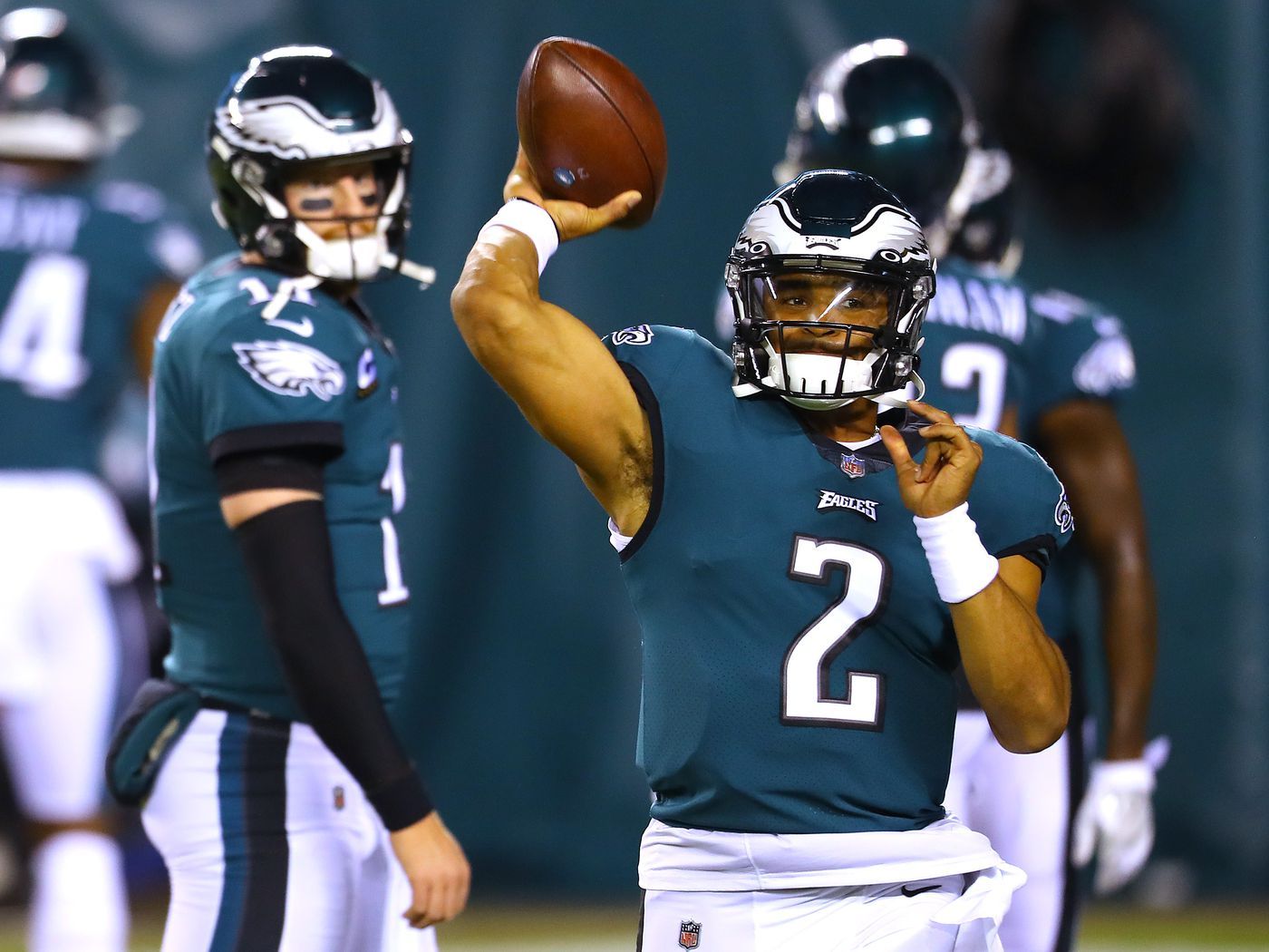 Jalen Hurts stats: Eagles rookie QB in .dknation.draftkings.com