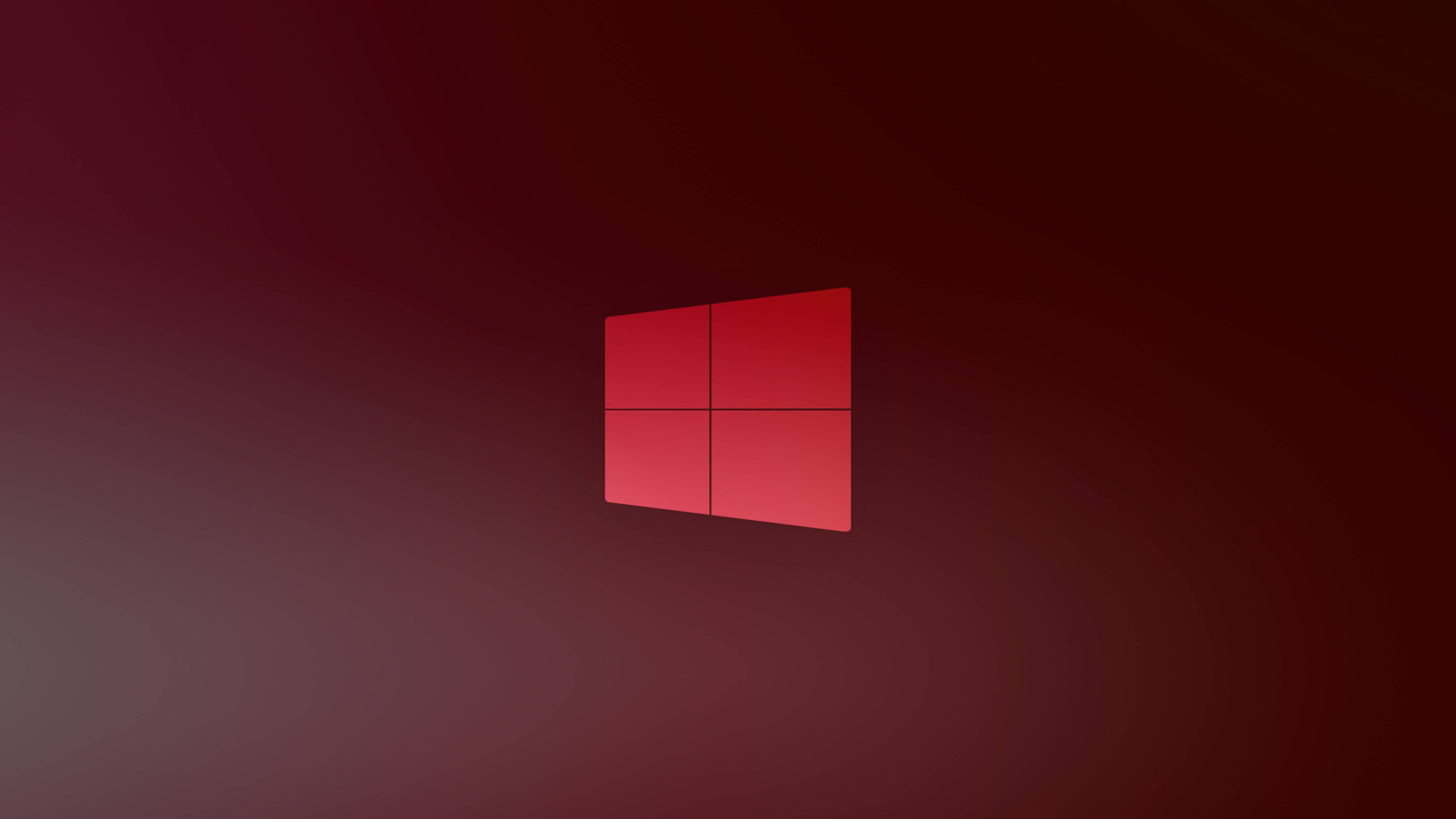 Windows 10 X Red Logo 5k, HD Computer, 4k Wallpaper, Image, Background, Photo and Picture