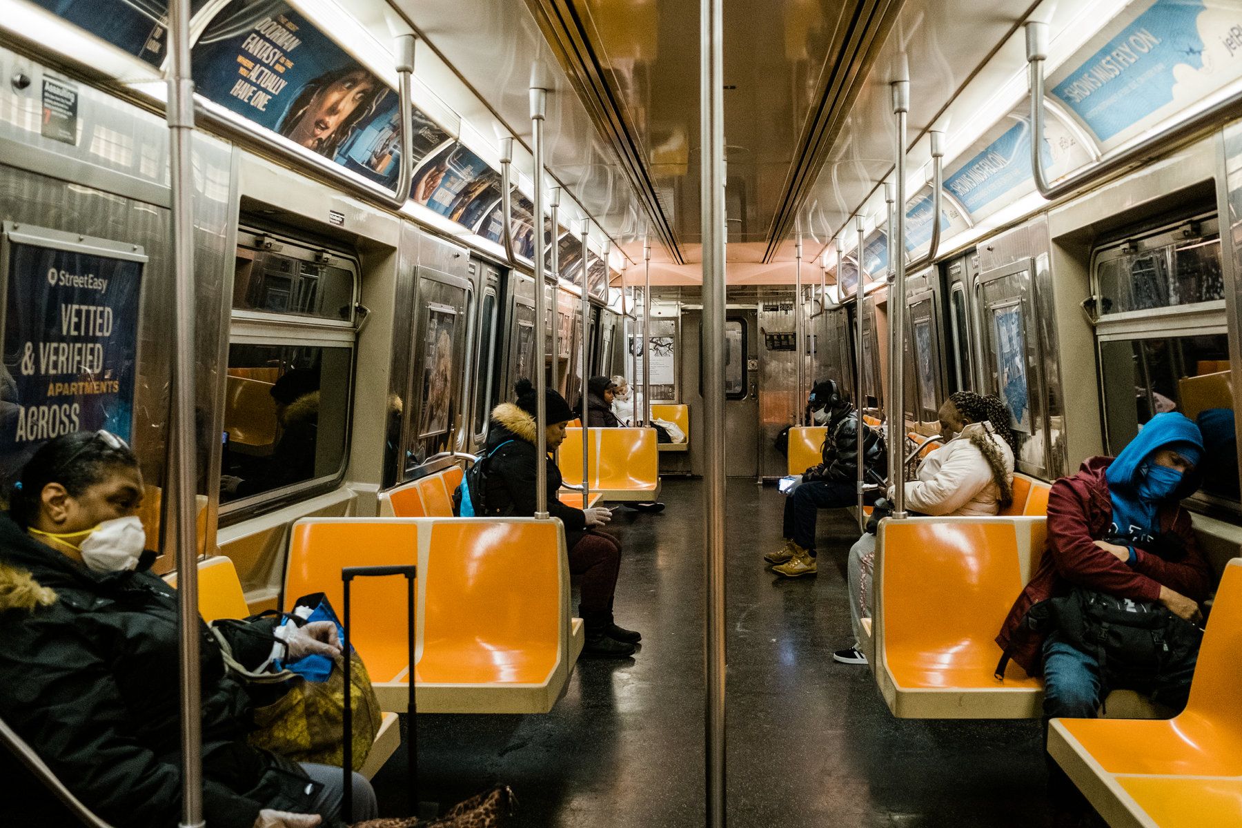 Quarantine. So They Brave the Subway .nytimes.com