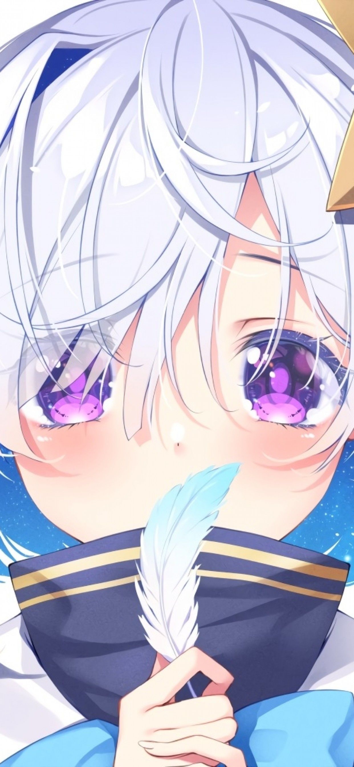 Download 1242x2688 Amane Kanata .wallpapermaiden.com