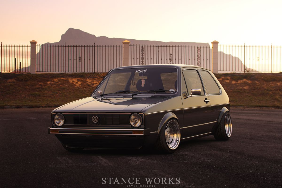 From The Ground Up Gavin Haywood's One Off Vw Mk1 Golf Gti Mk1 Stance Wallpaper & Background Download