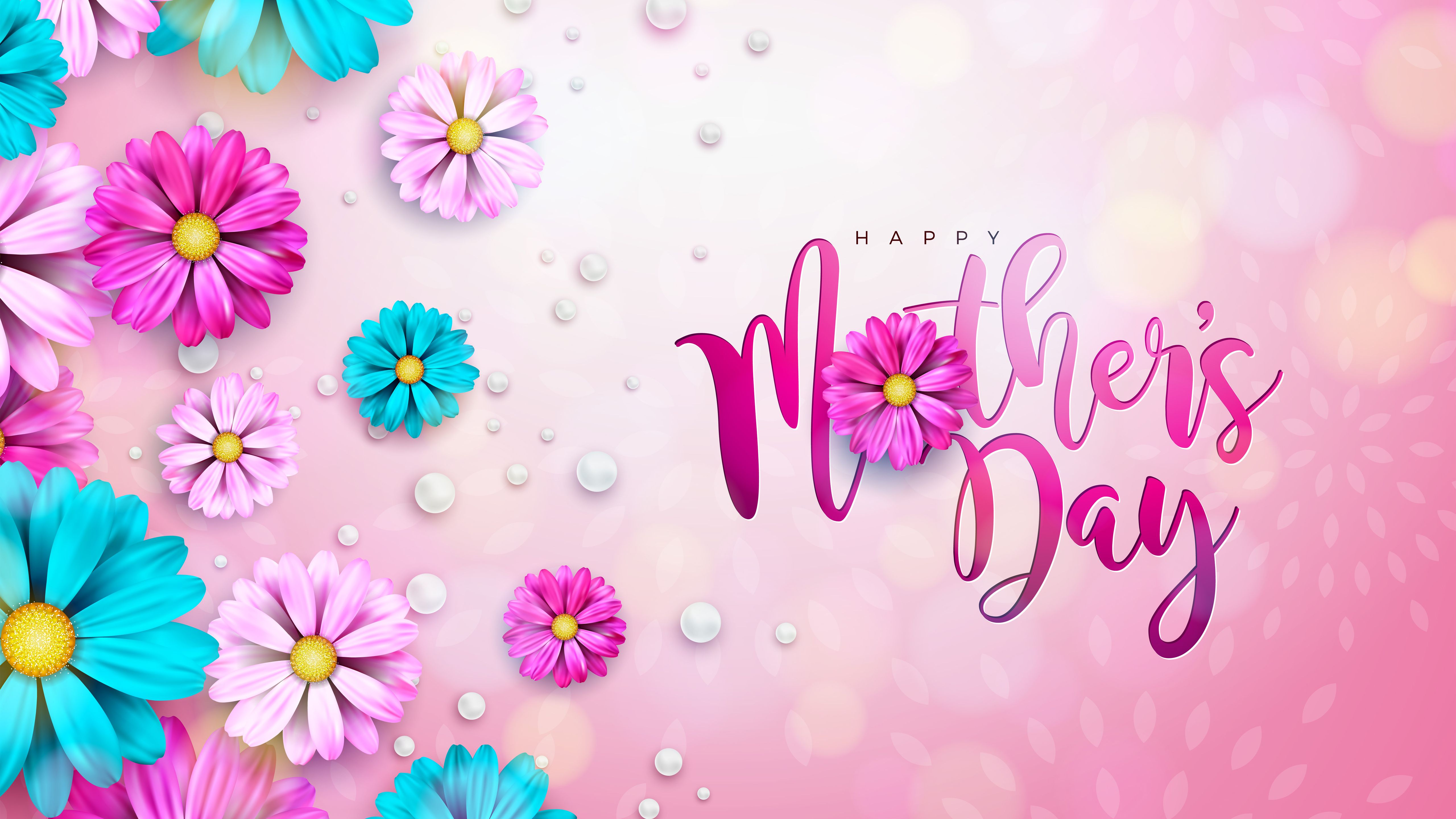 Beautiful Happy Mothers Day 5K .hdnicewallpaper.com