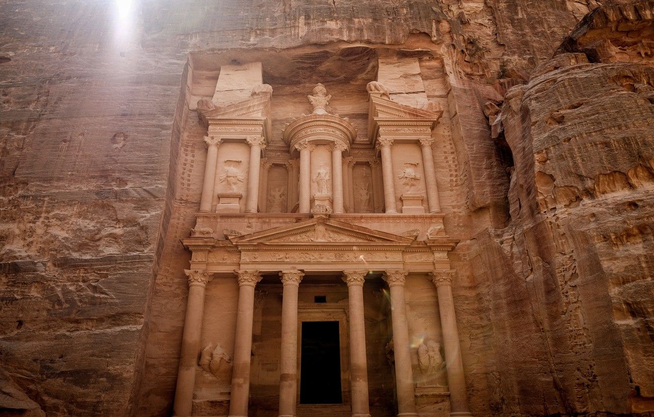 Wallpaper rock, Petra, Jordan, Jordan .goodfon.com