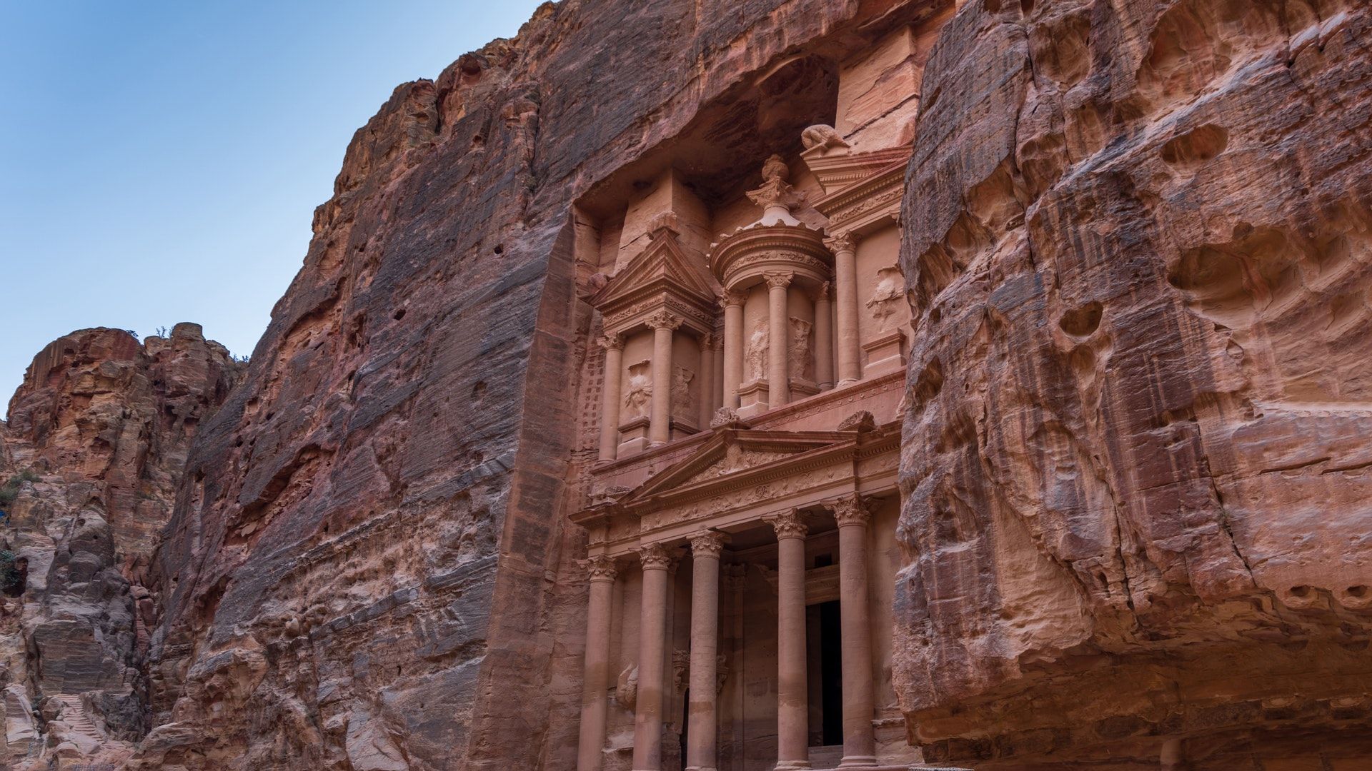 Petra in Jordan [1920x1080], wallpaperreddit.com