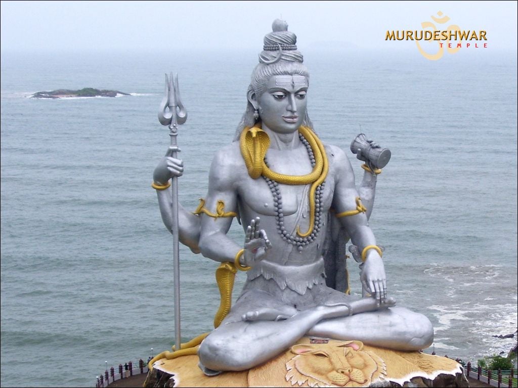 Image of Lord Shiva Statue at Murudeshwar Temple-WZ576592-Picxy