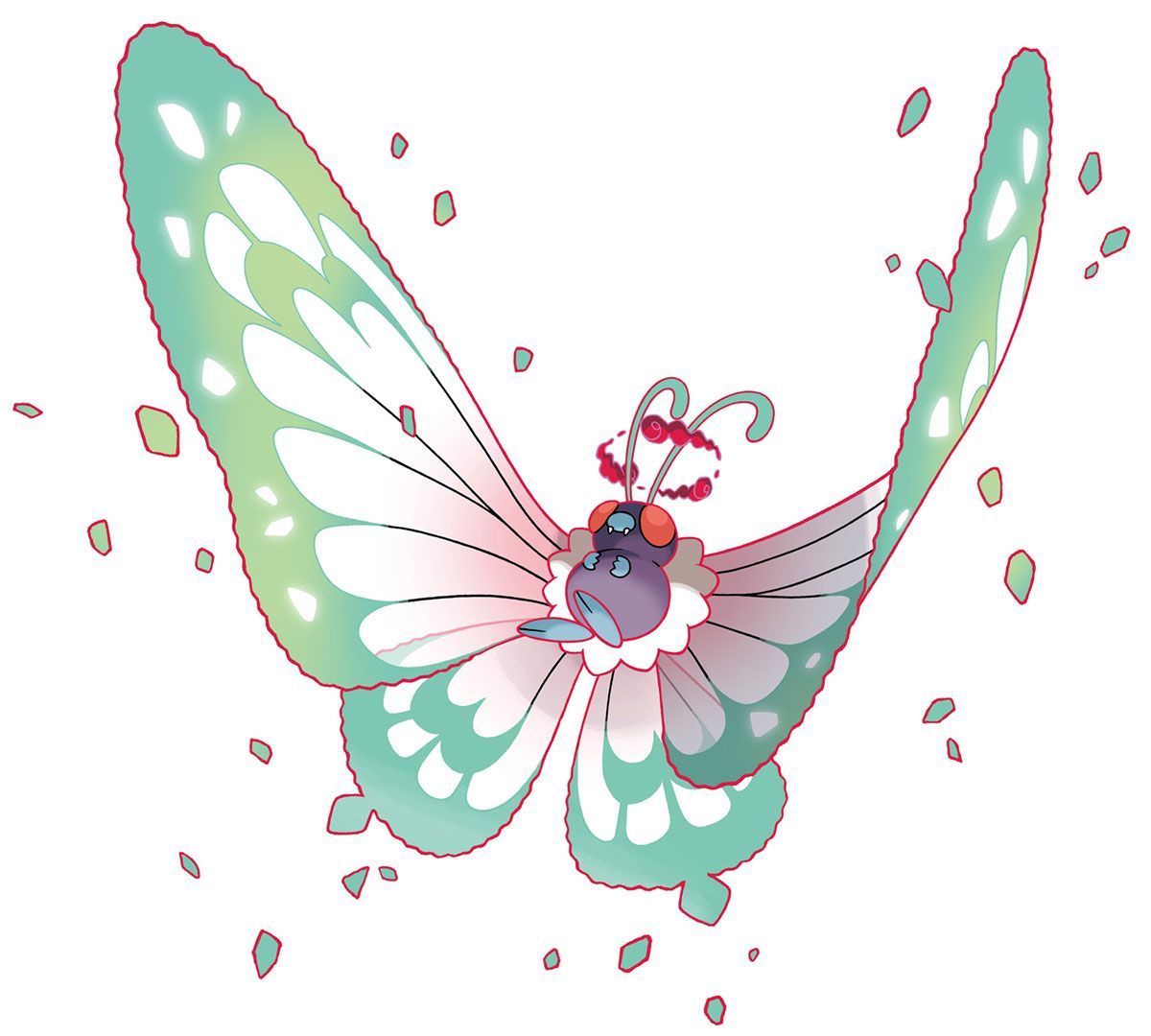 Gigantamax Butterfree Attack Art.com