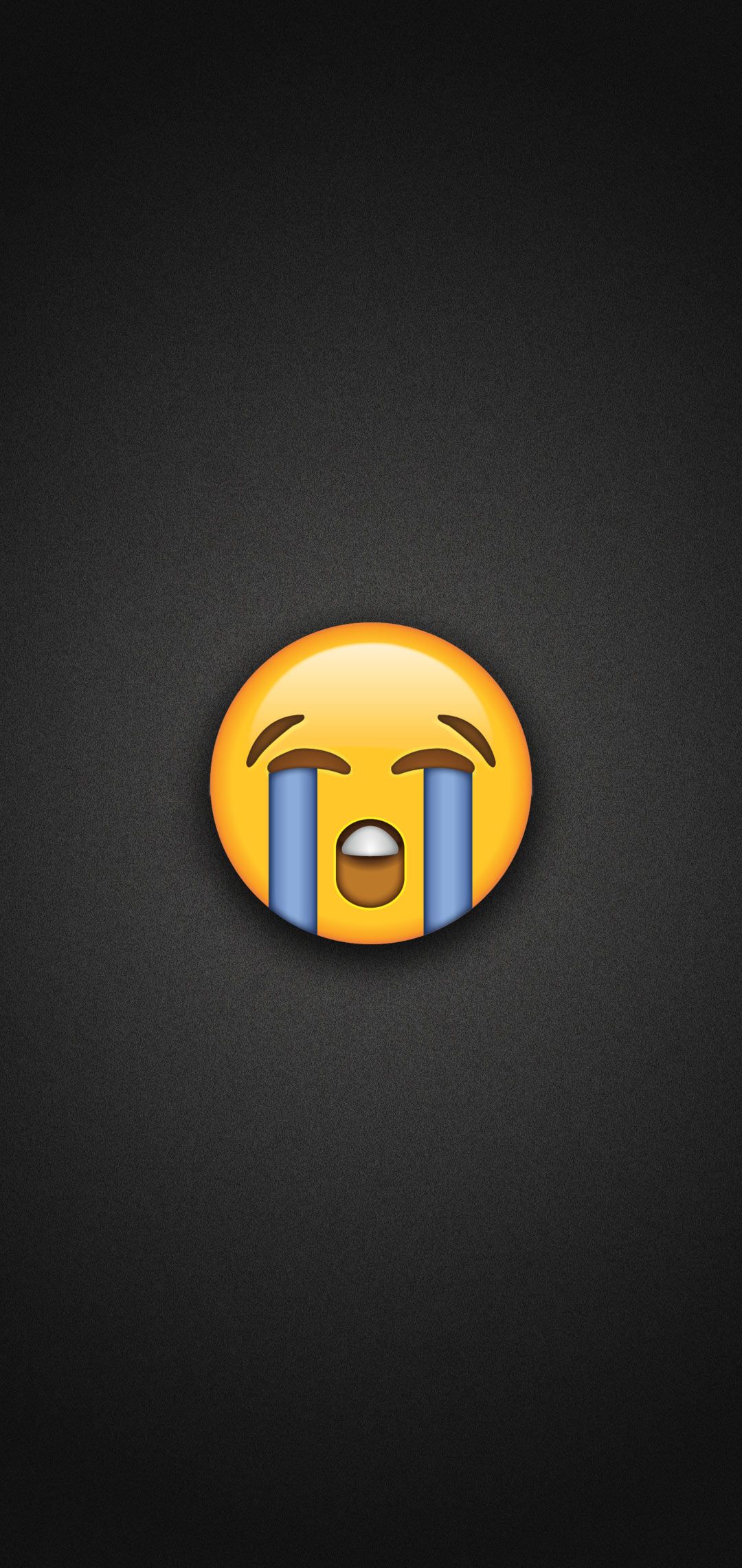Loudly Crying Face Emoji Phone Wallpaperfonewalls.com