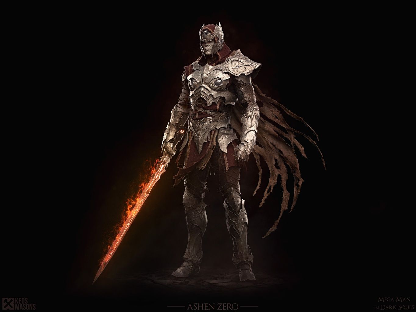 Photos Dark Souls Swords armour warrior .1zoom.me