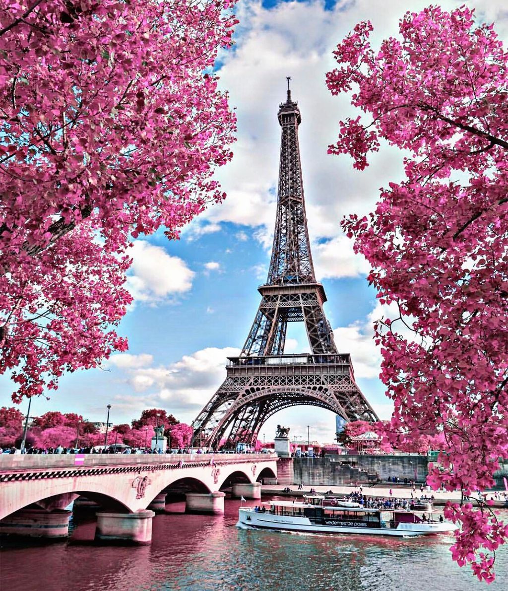 List 91+ Background Images Pink Eiffel Tower Wallpapers Updated