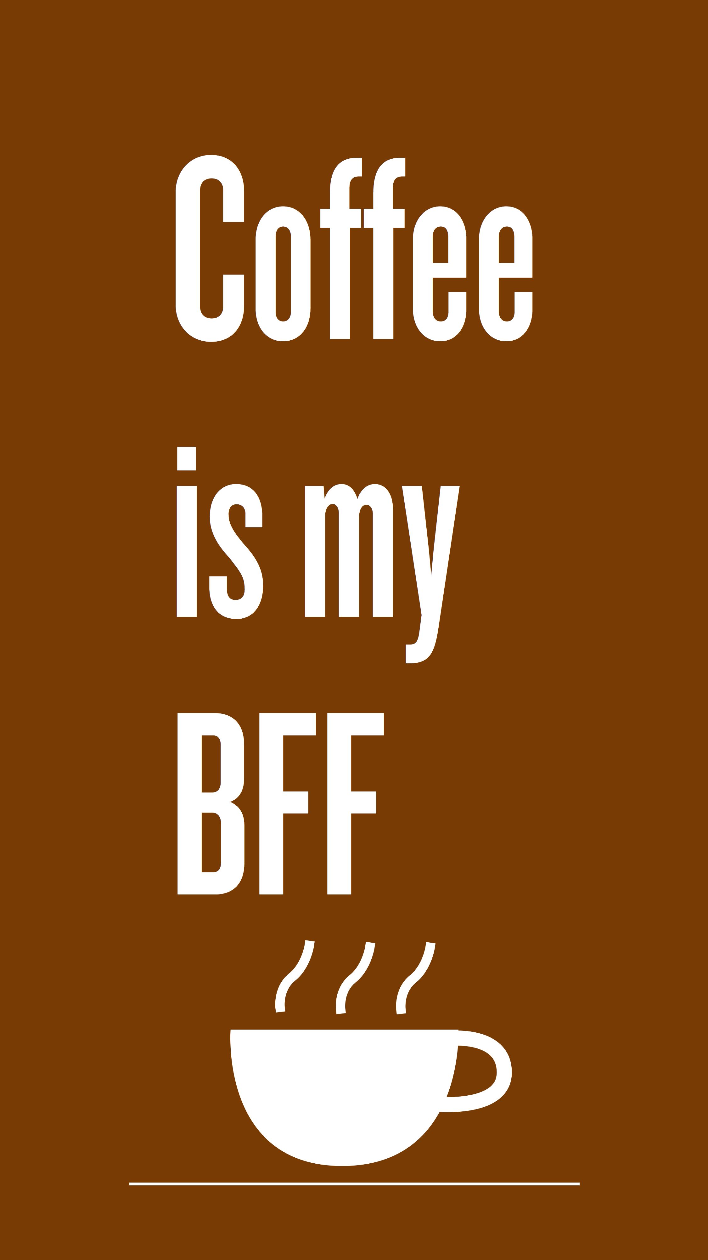 Coffee is My Best Friend Wallpaper .kolpaper.com