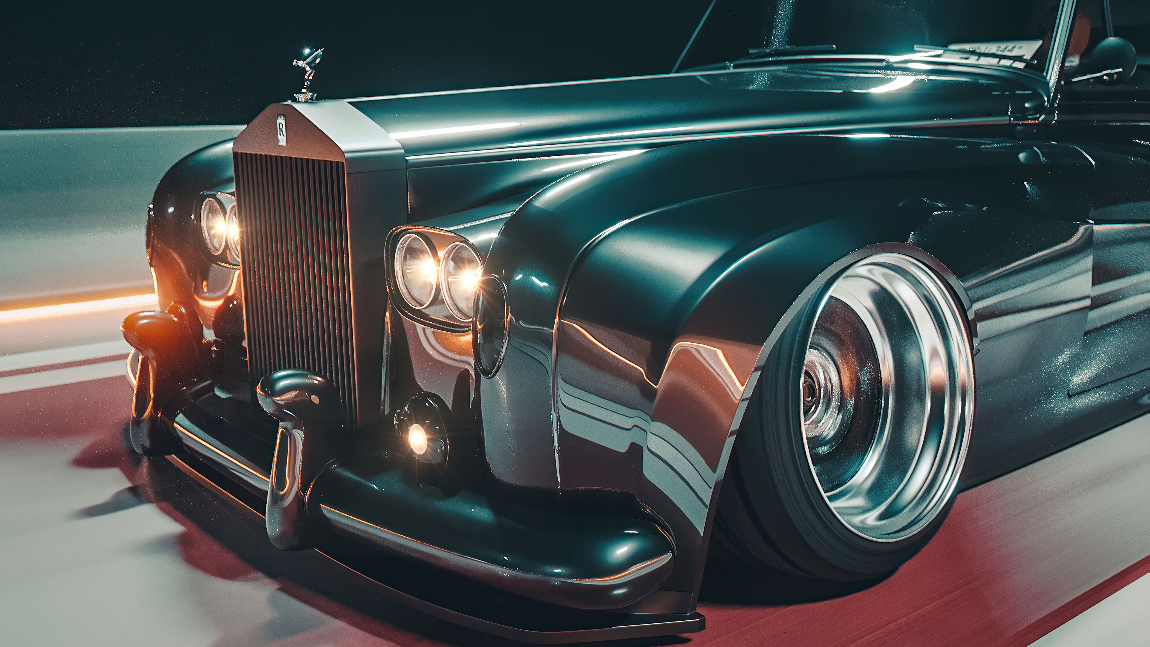 Rolls Royce Vintage M25 4k Laptop Full HD 1080P HD 4k Wallpaper, Image, Background, Photo and Picture