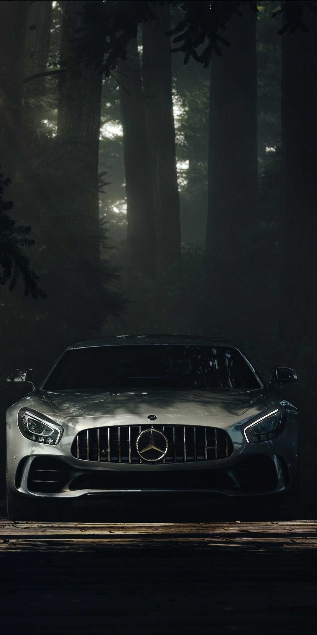 Mercedes AMG GT, Dark, 2018, 1080x2160 .com
