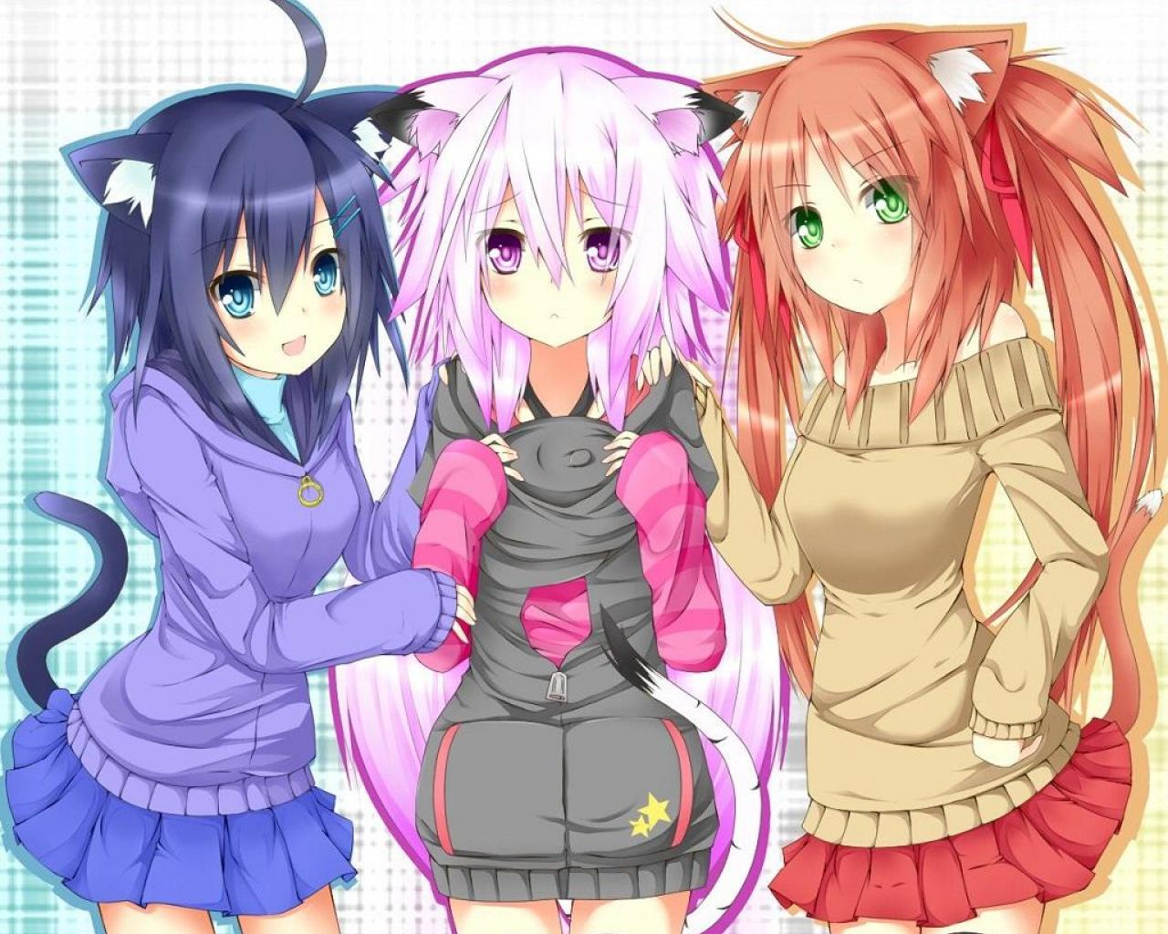 Cute Anime Girl Group .teahub.io