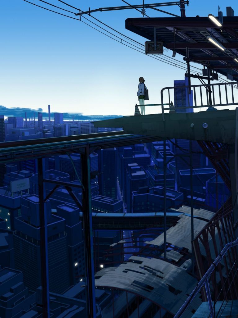 Japanese Anime Street 1080p Wallpaper .wallpaperafari.com