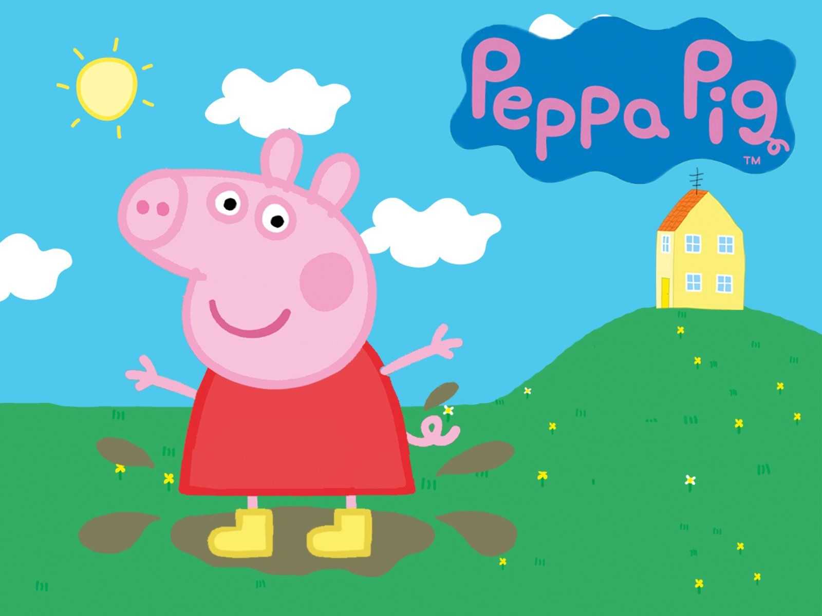 PEPPA PIG HOUSE WALLPAPER! 