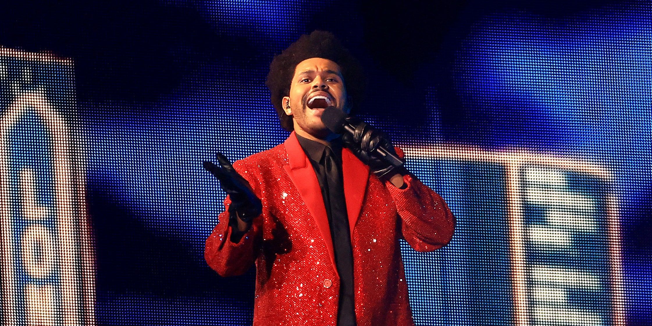 The Weeknd's Super Bowl Halftime Show .pitchfork.com