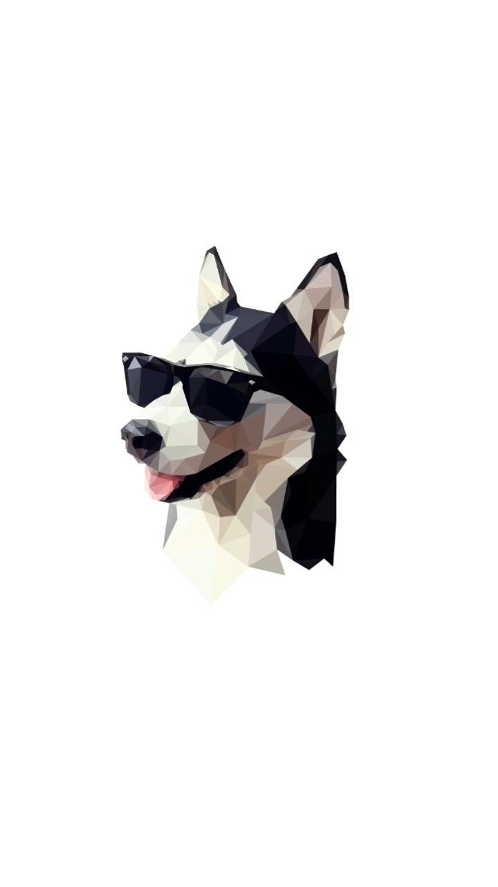 Pixel cool dog wallpaper by marksuster .zedge.net