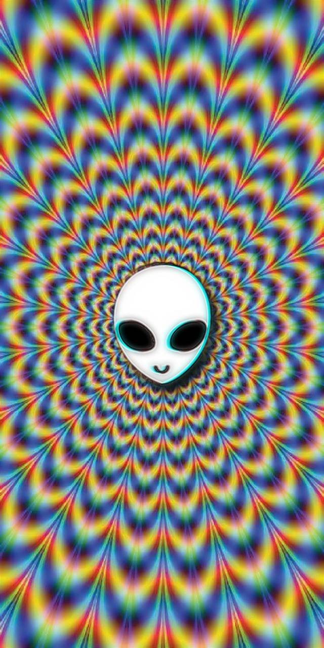 Alien trippy wallpaper by Talulaseeyou .zedge.net