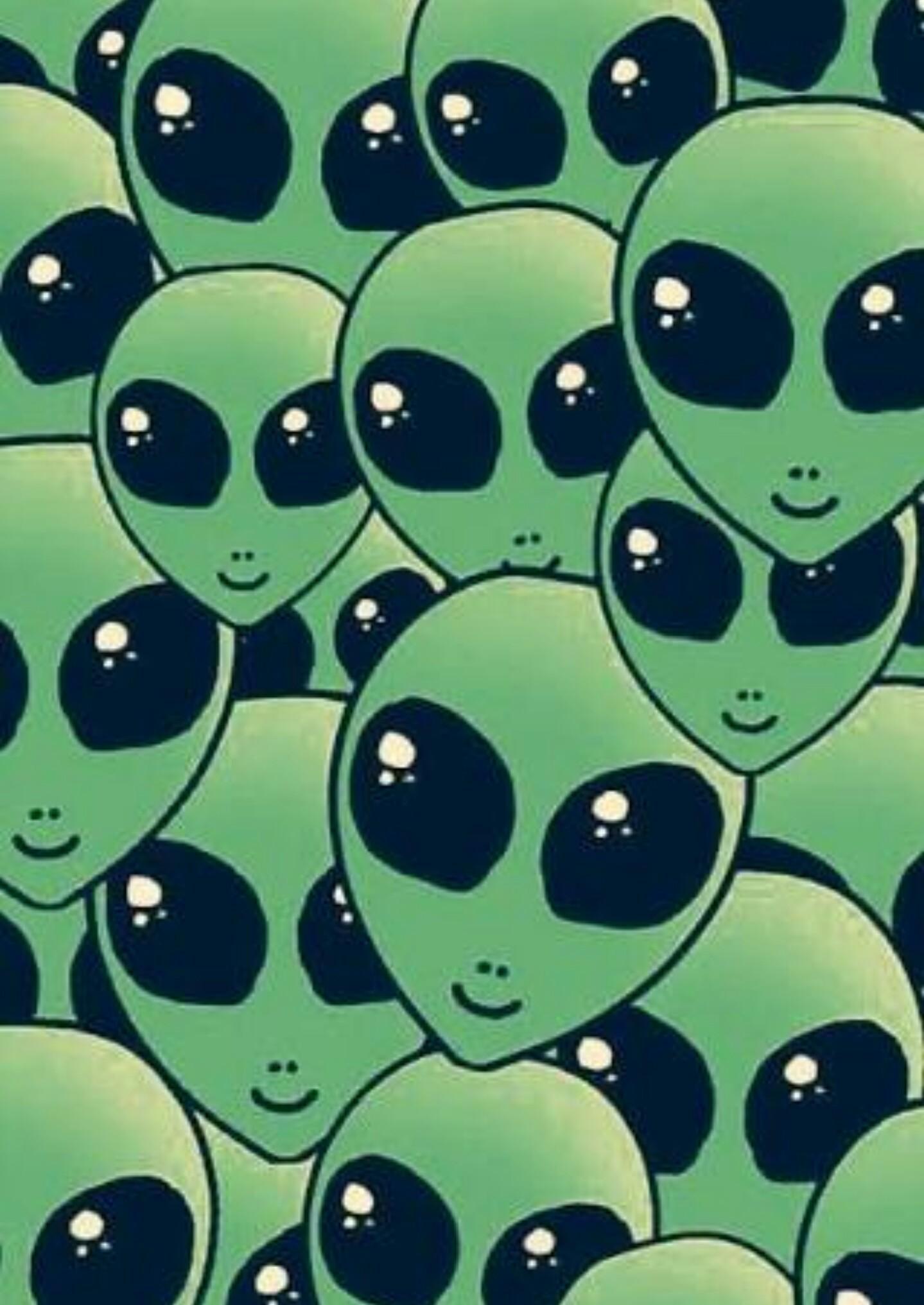Cartoon Cool Alien Wallpaperwalpaperlist.com