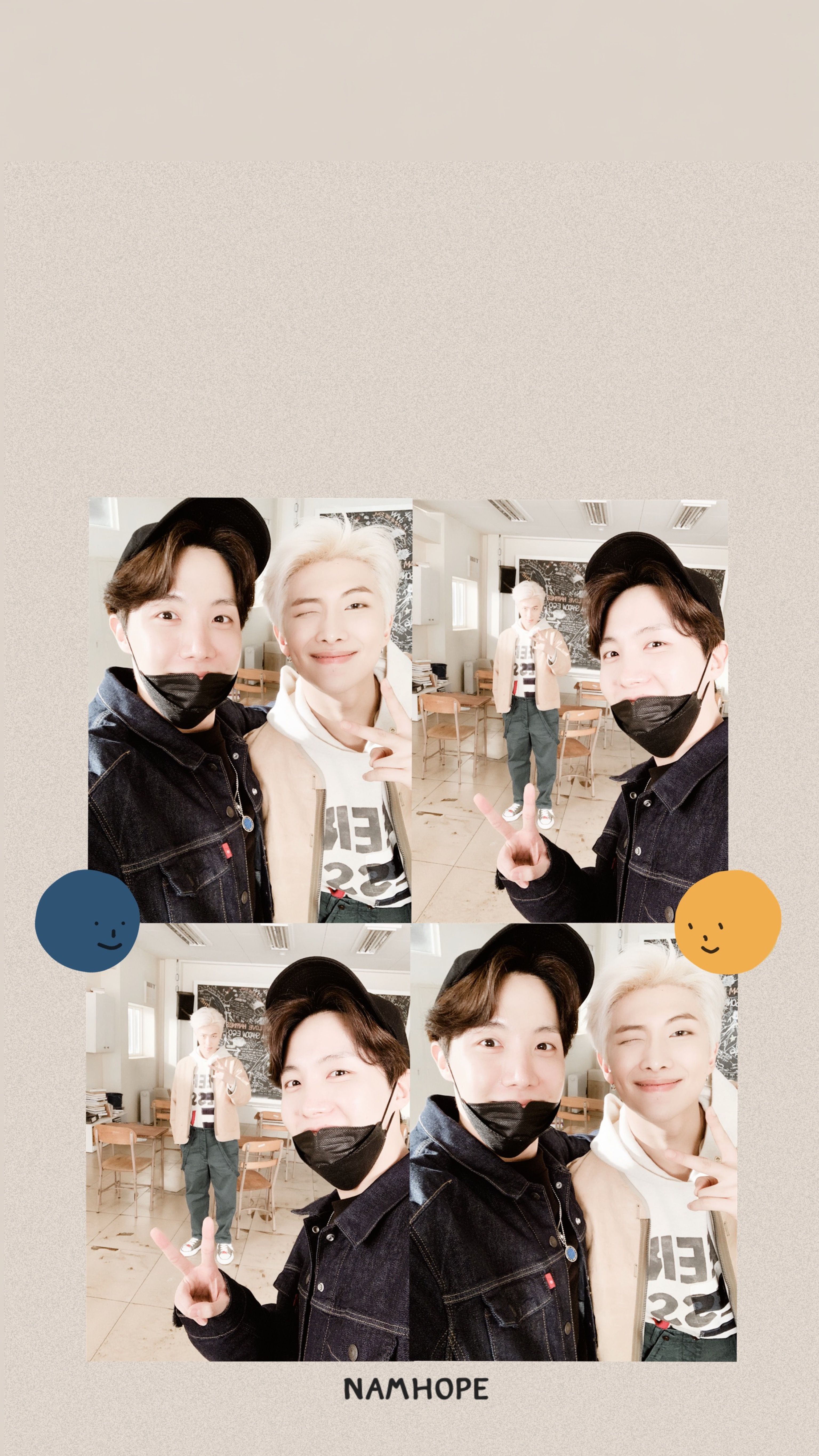 BTS Namhope wallpaper namjoon and hobi .de