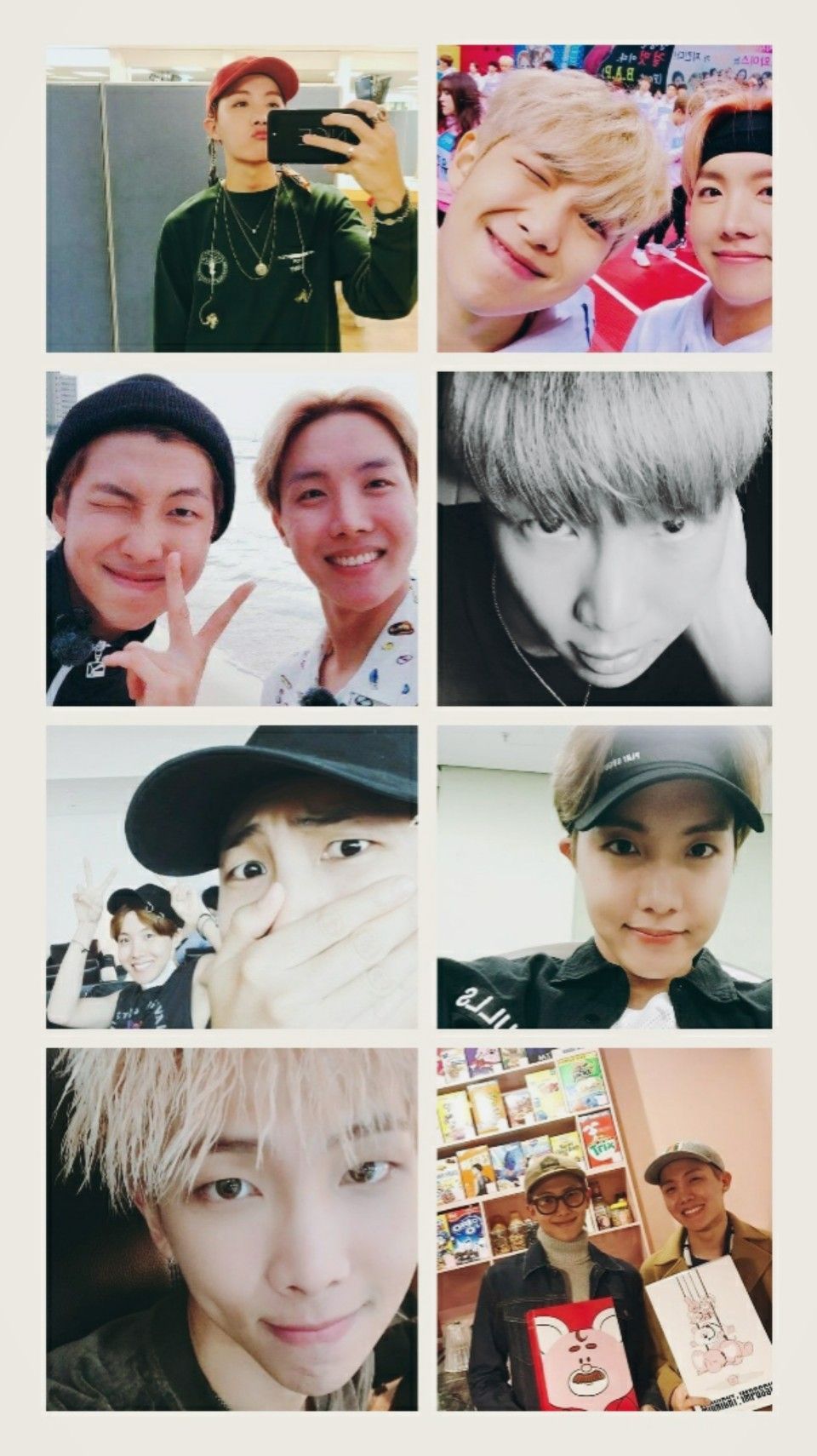 J Hope & RM Wallpaper