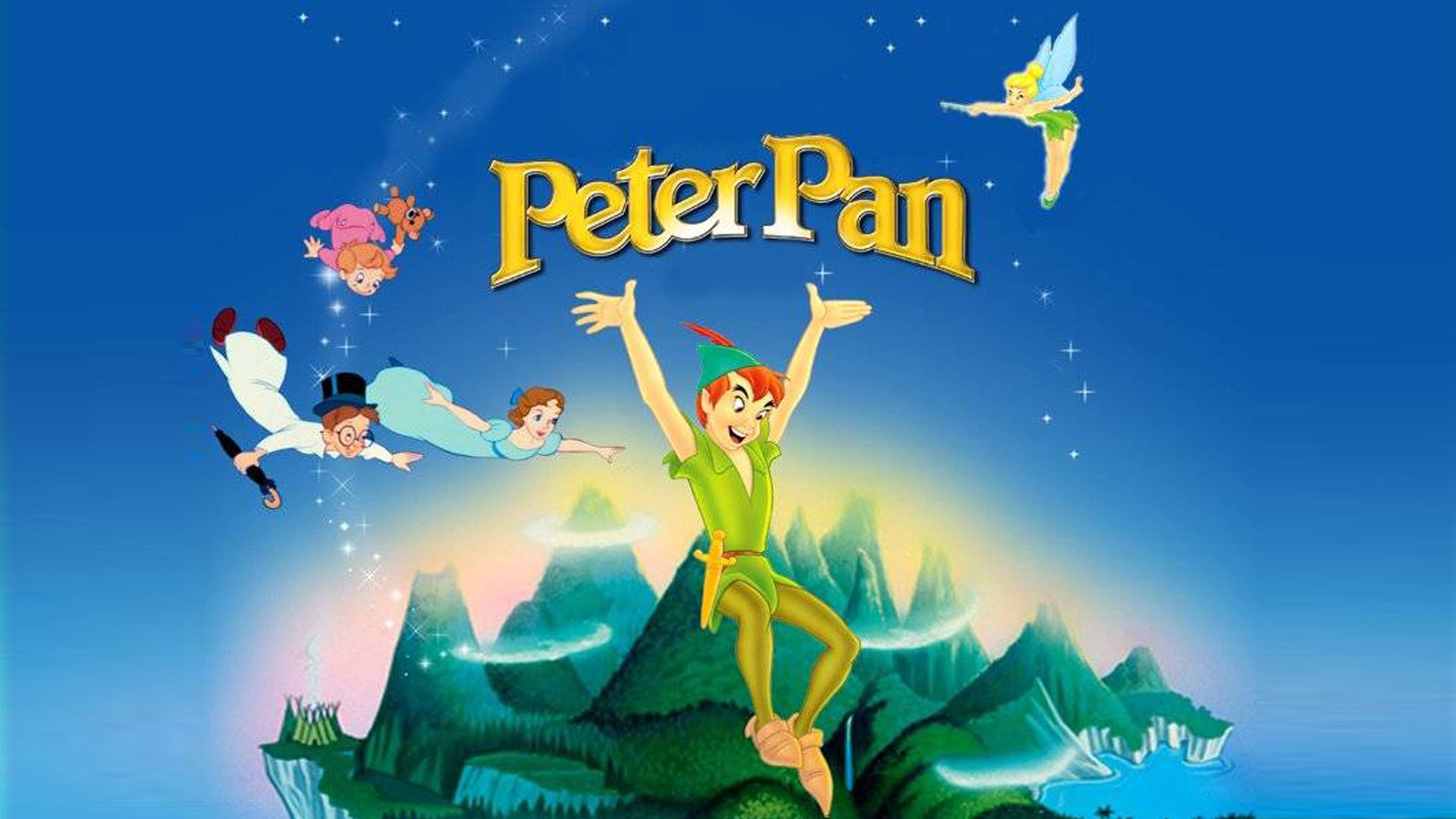 Peter Pan Wonderful Wallpaper .supertabthemes.com