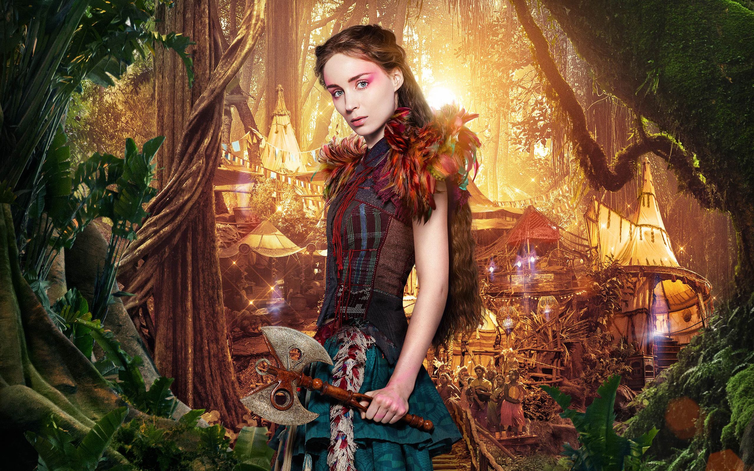 Rooney Mara Tiger Lily Pan Wallpaper .hdwallpaper.in
