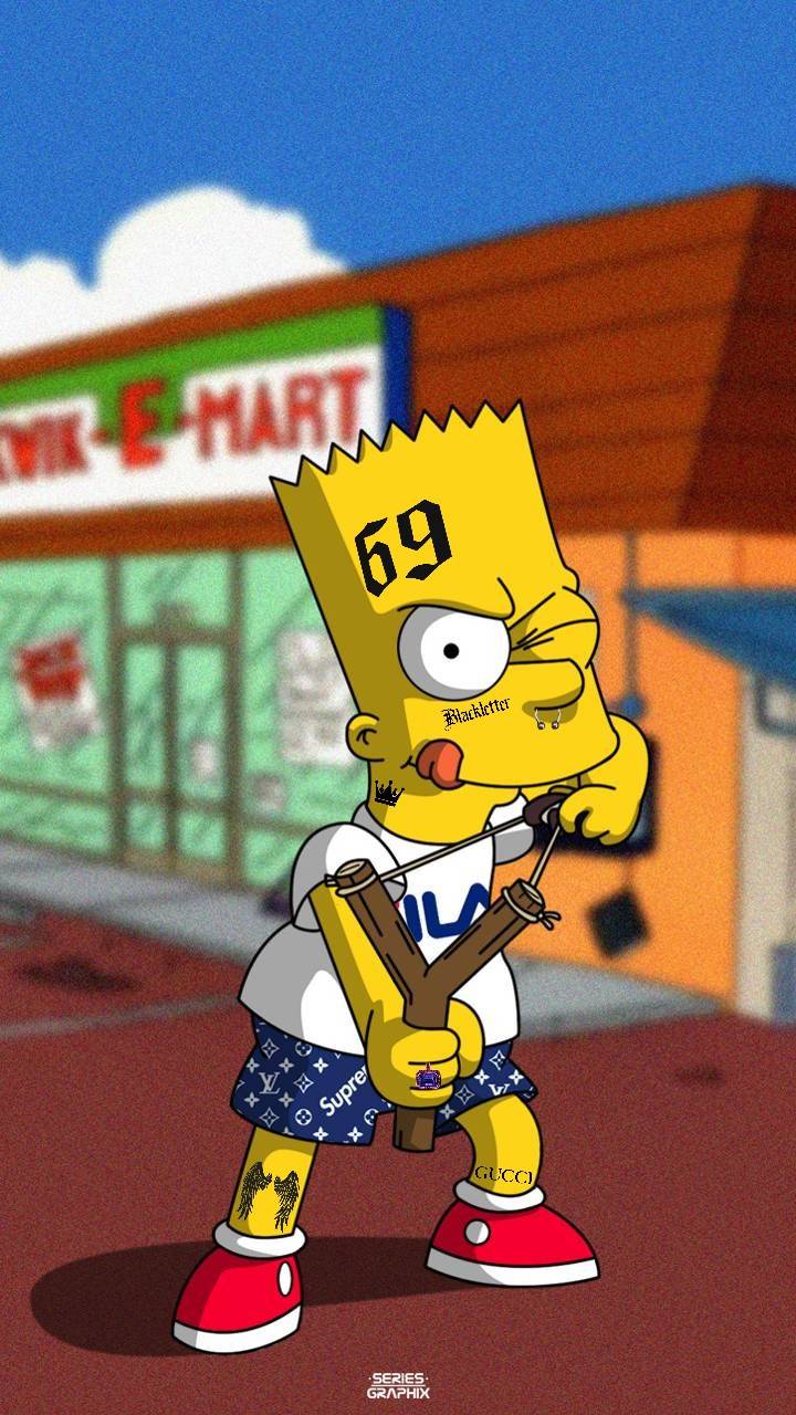 15 Awesome Bart Simpson Drip Wallpapers - vrogue.co