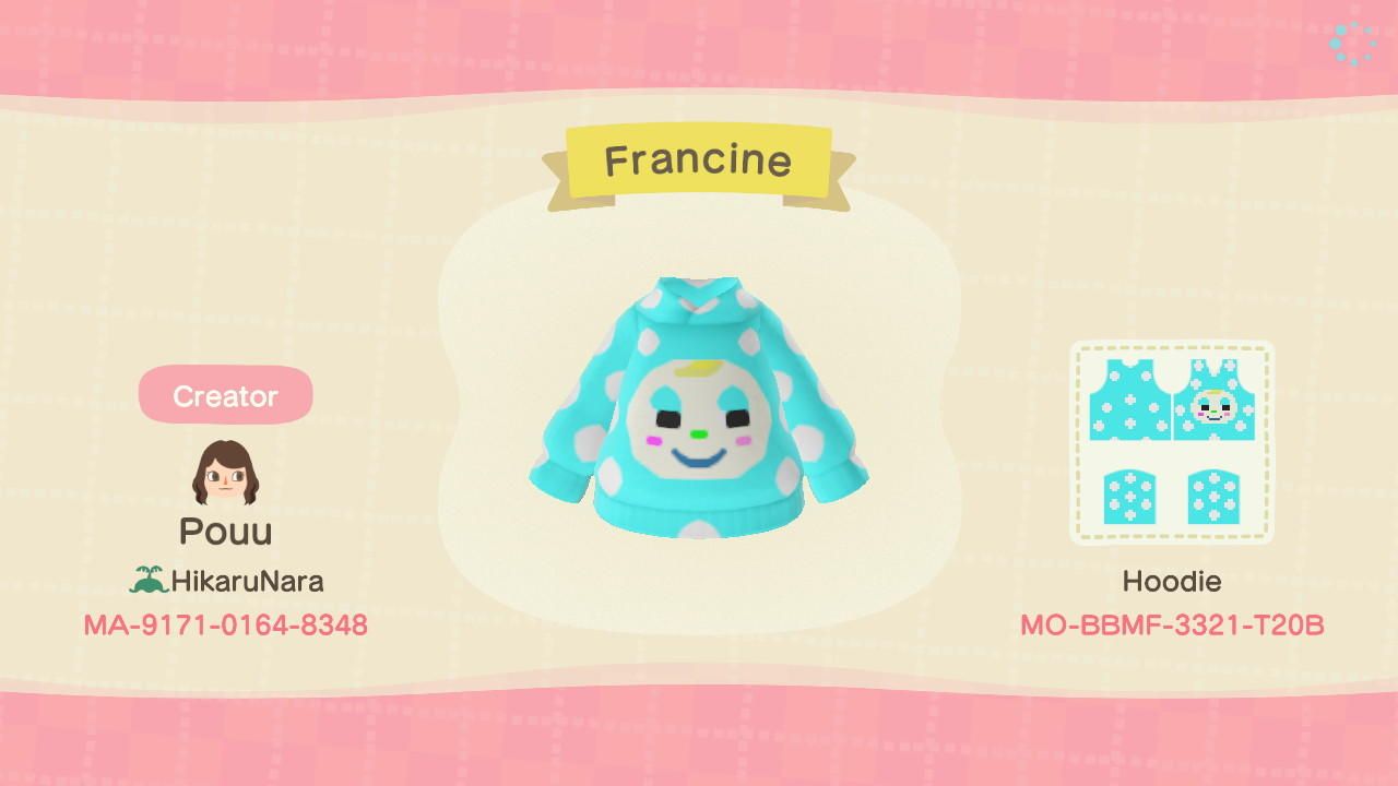 francine animal crossing plush