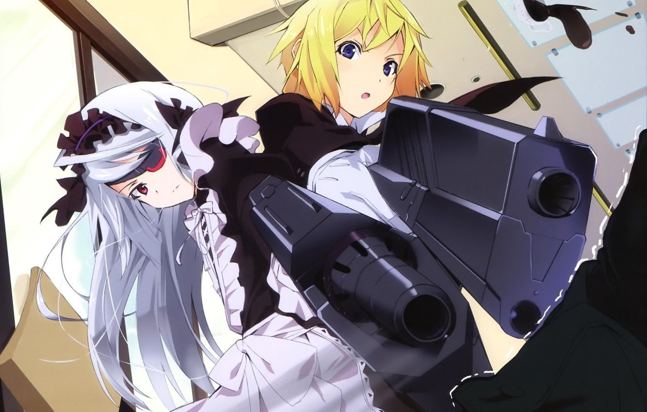 Wallpaper uniform, the maid, eye patch .anime.goodfon.com