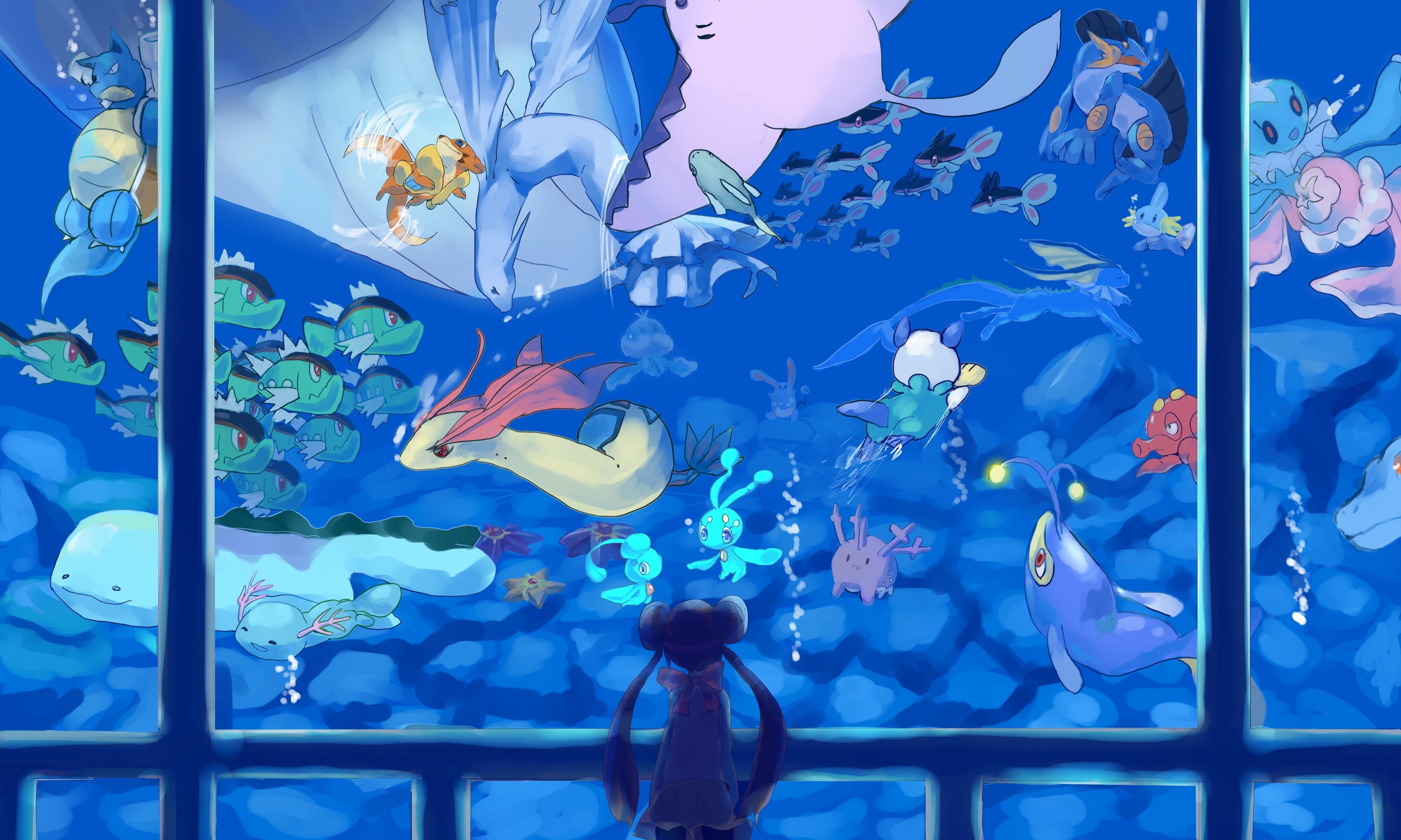 Blue Pokémon Wallpapers Wallpaper Cave