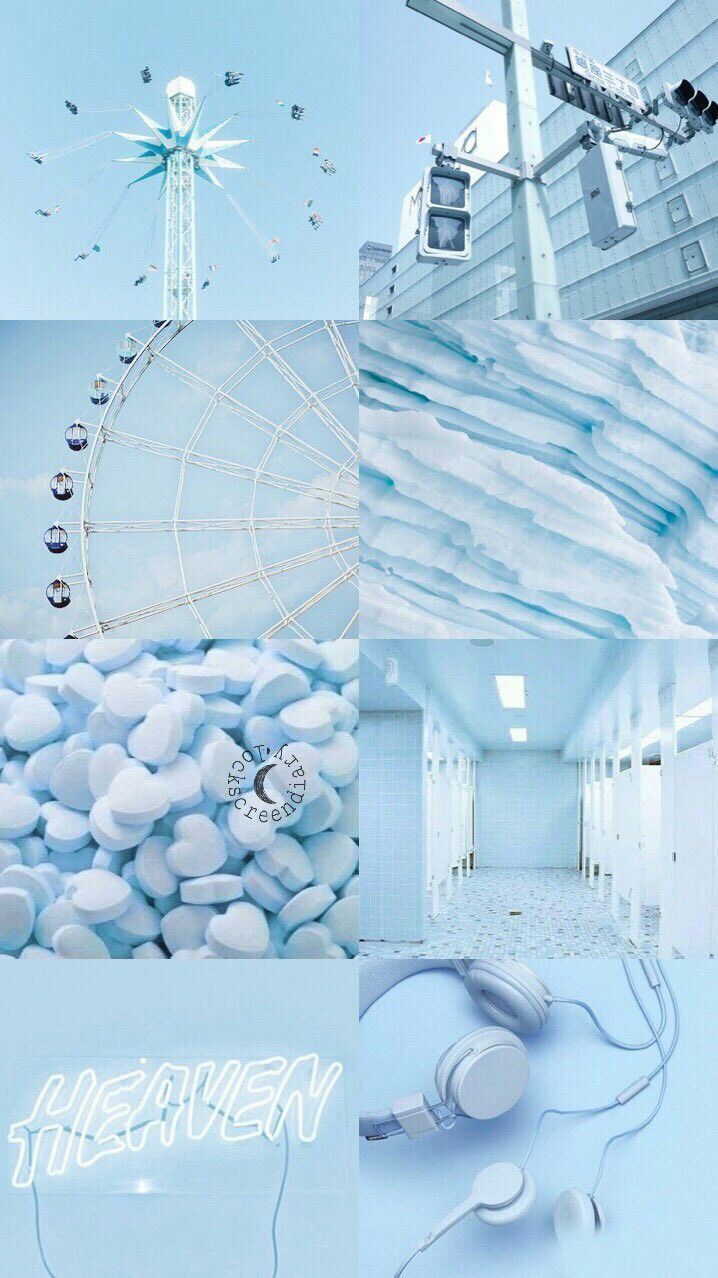 Aesthetic Baby Blue Wallpapers Wallpaper Cave