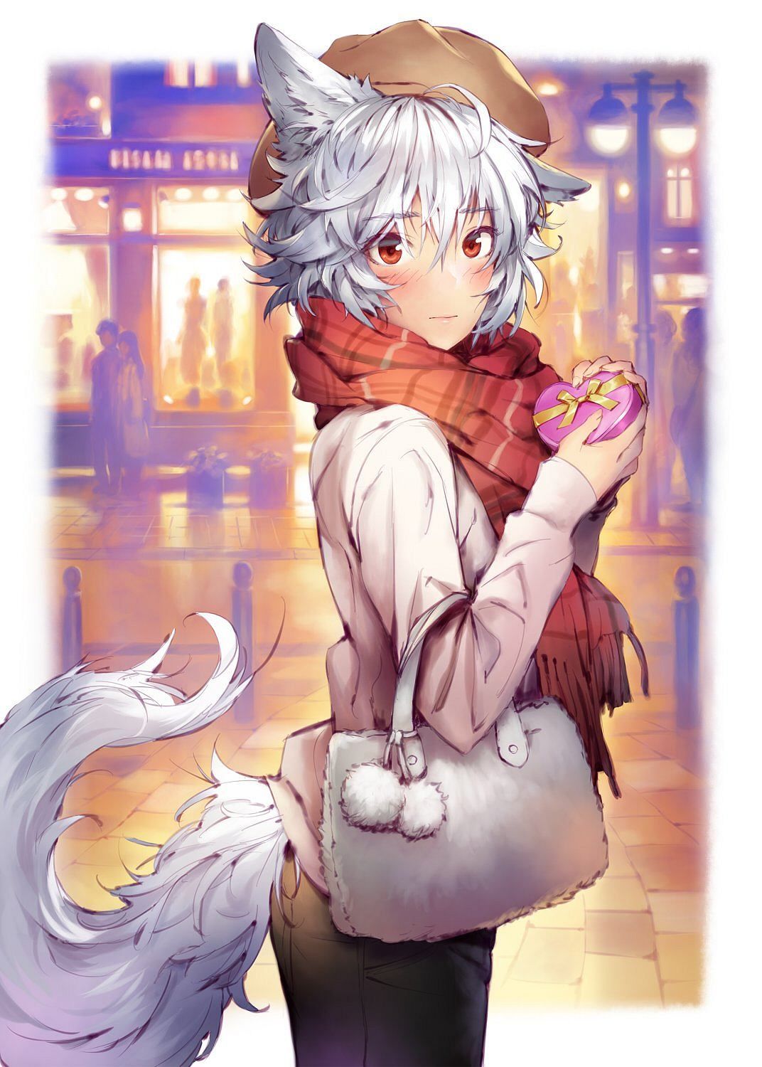 Cute wolf girl Inubashiri Momijiwaifu.clan.su